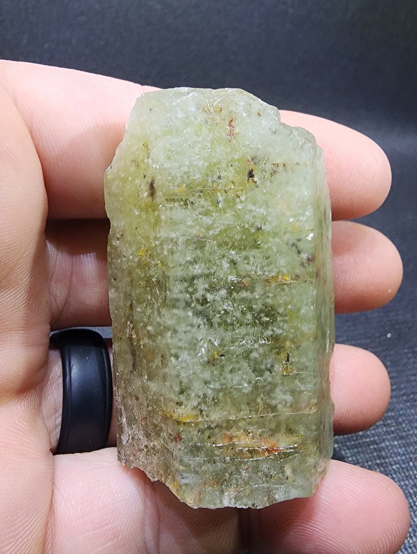 Terminated Aquamarine Heliodor Beryl Crystal from Brazil