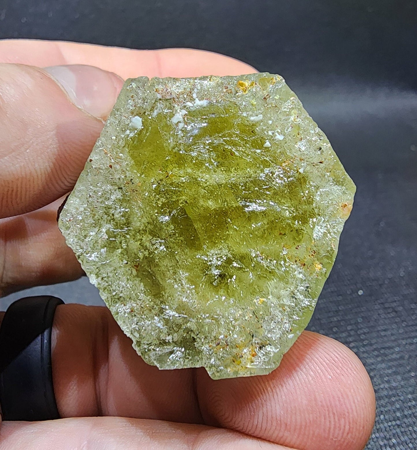 Terminated Aquamarine Heliodor Beryl Crystal from Brazil