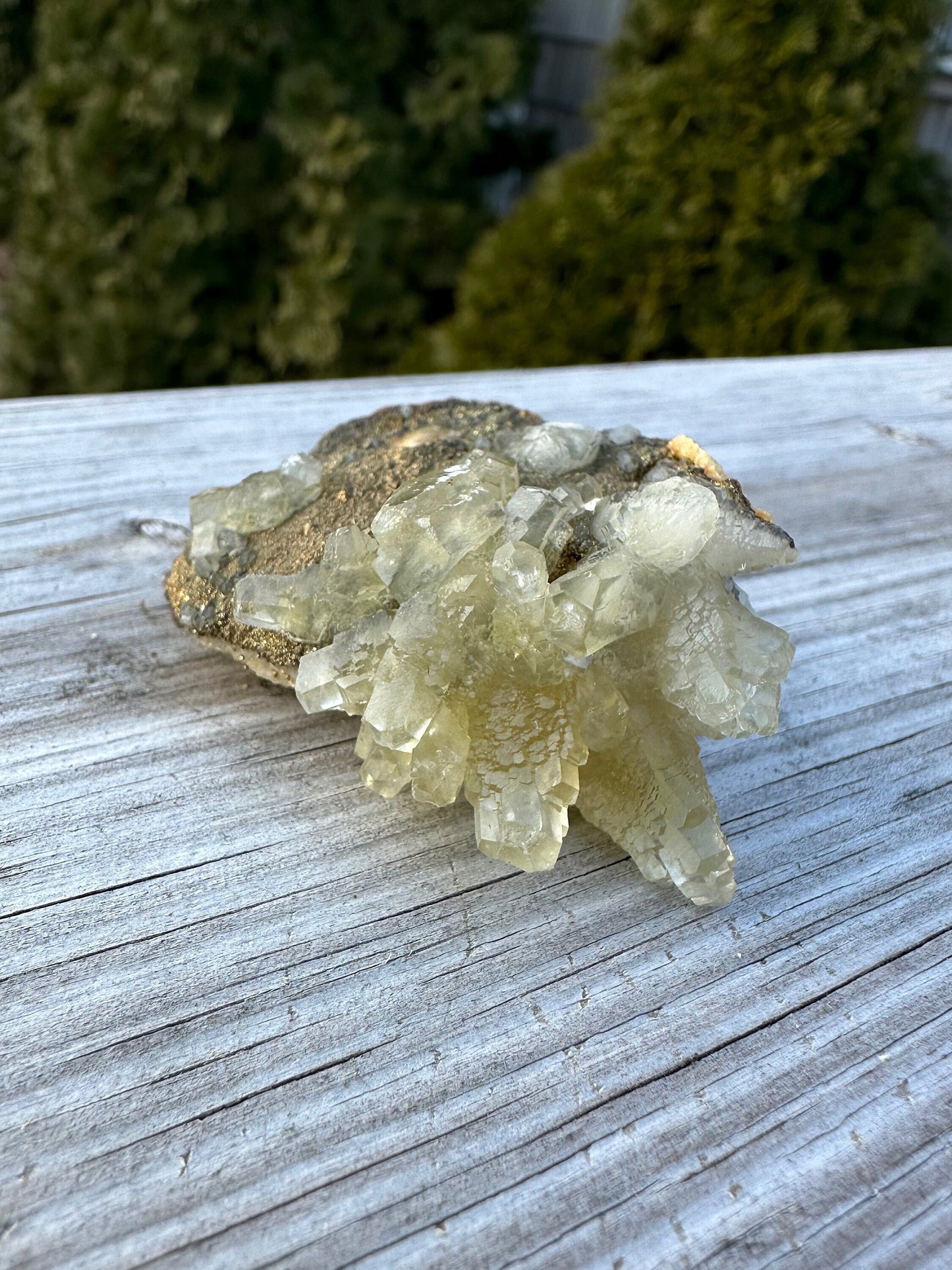 Calcite with Chalcopyrite Matrix from China