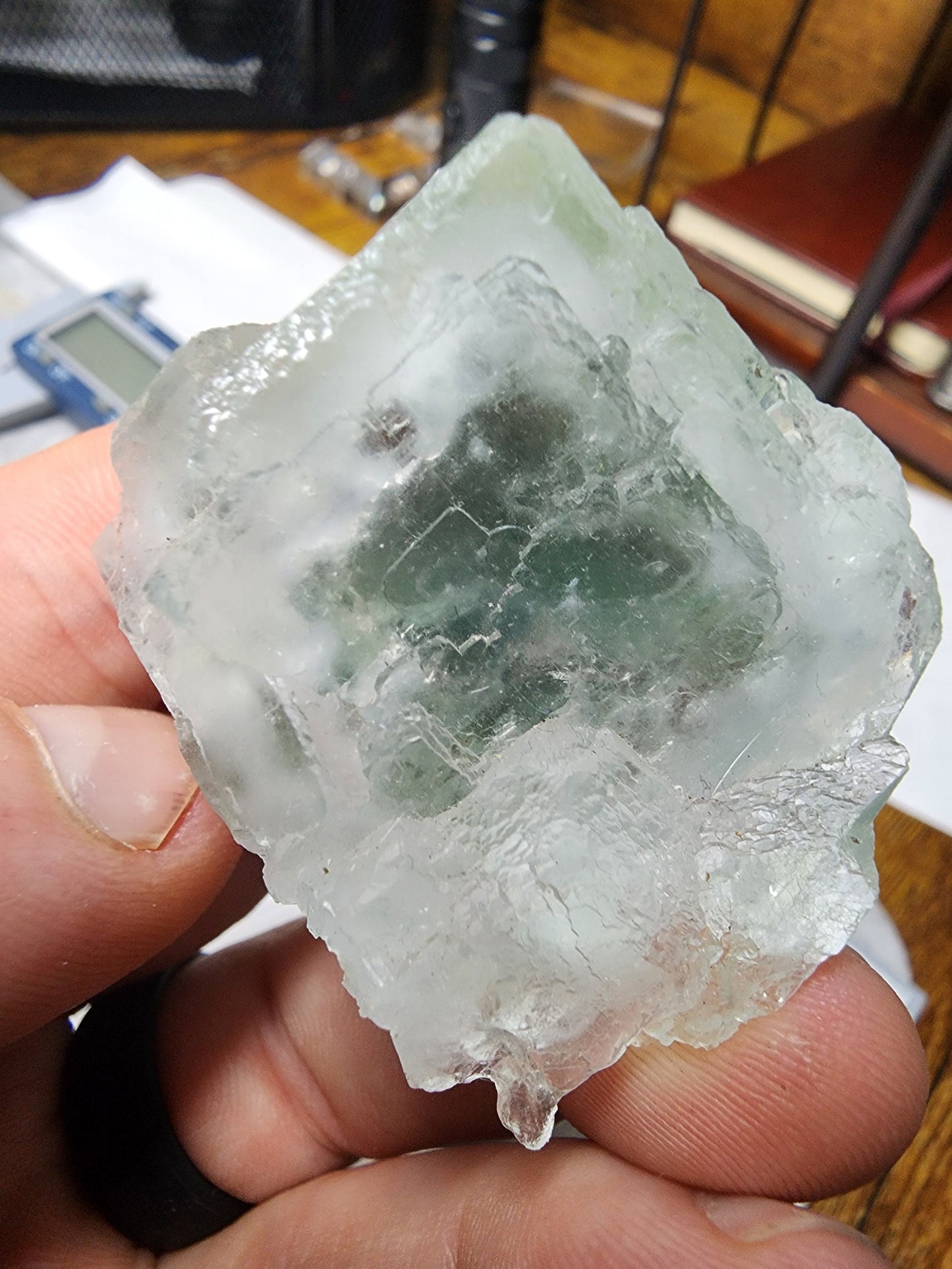 New Find Fluorite Crystal Cluster from Xianghualing Mine, Chenzhou, China