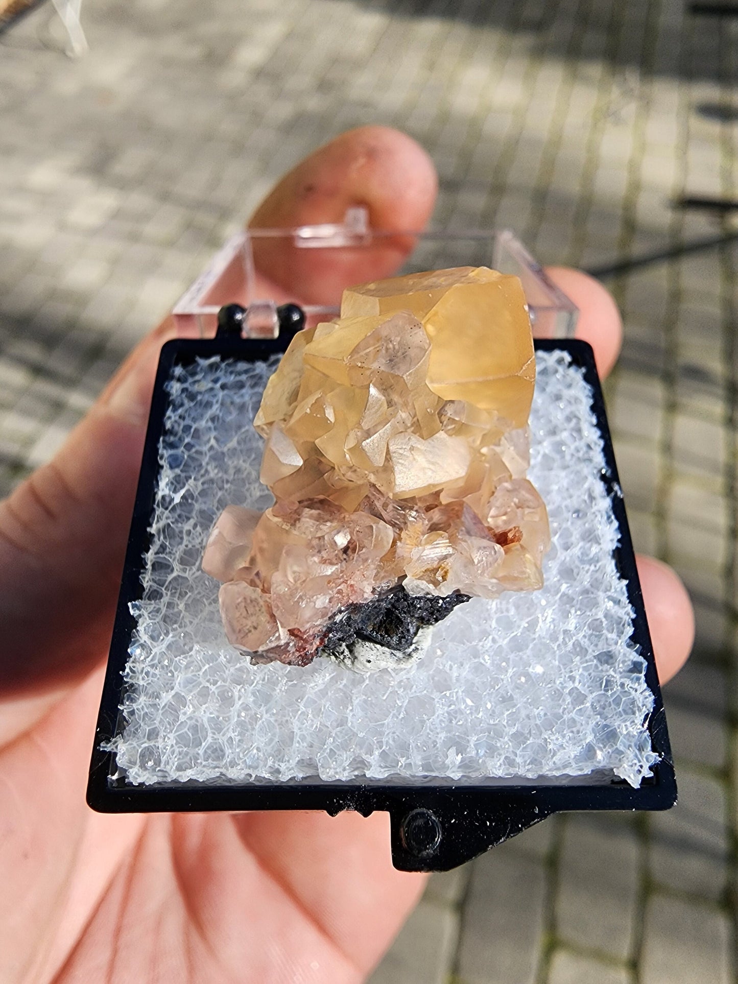 Smithsonite var. Cobaltoan from Tsumeb mine, Namibia