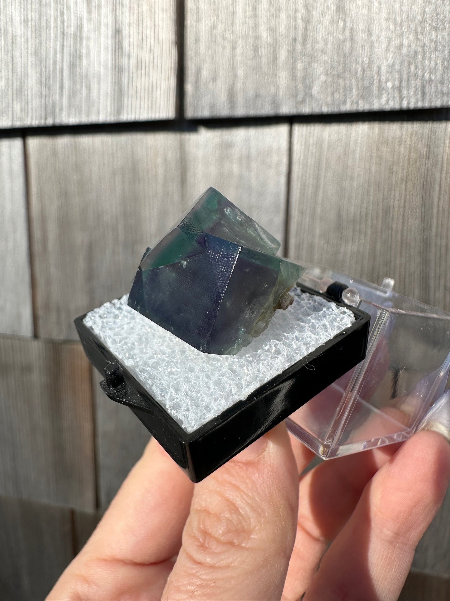Color Zoned Fluorite from Lady Annabella Mine England