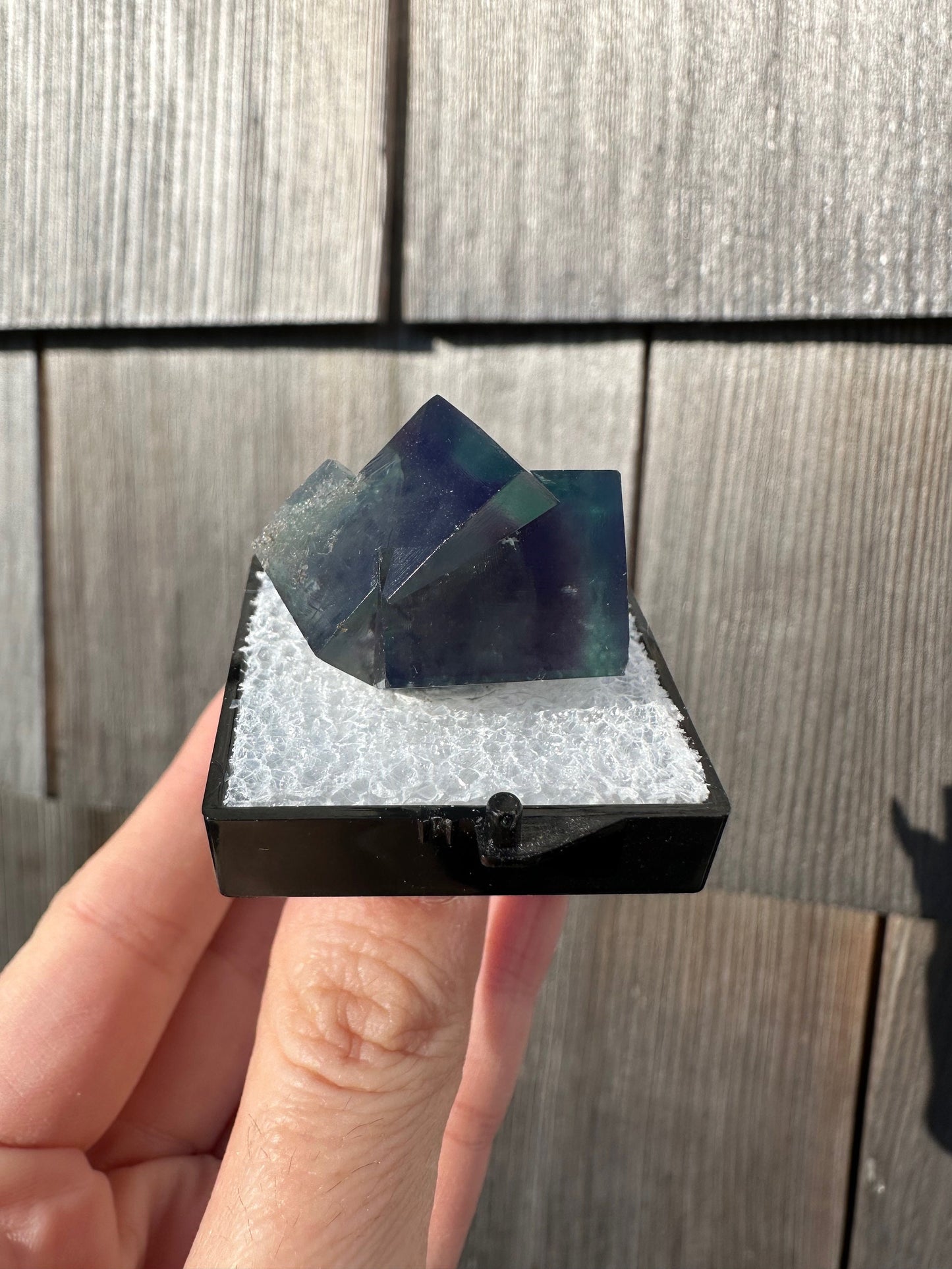 Color Zoned Fluorite from Lady Annabella Mine England