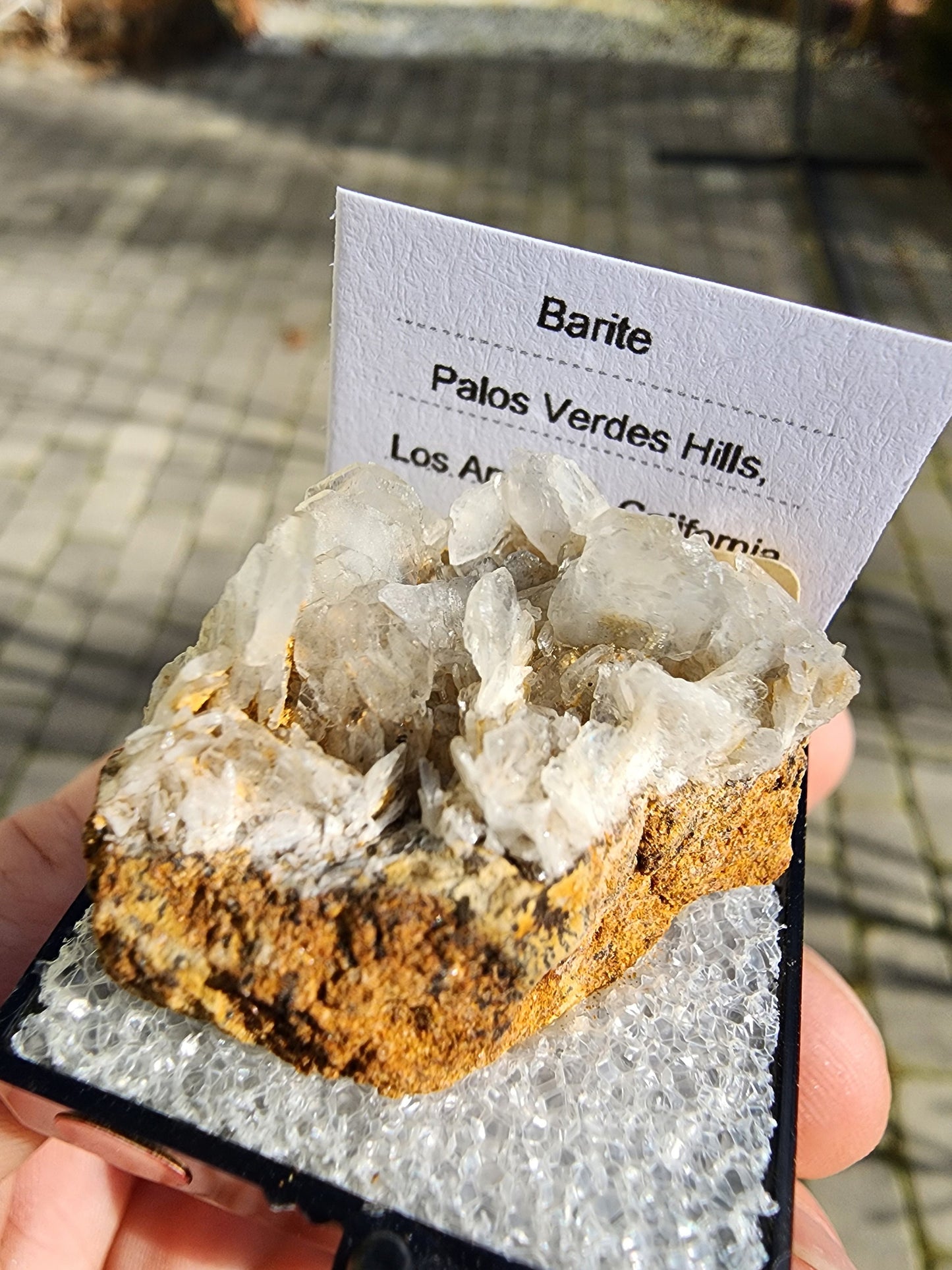 Baryte from Los Angeles, California