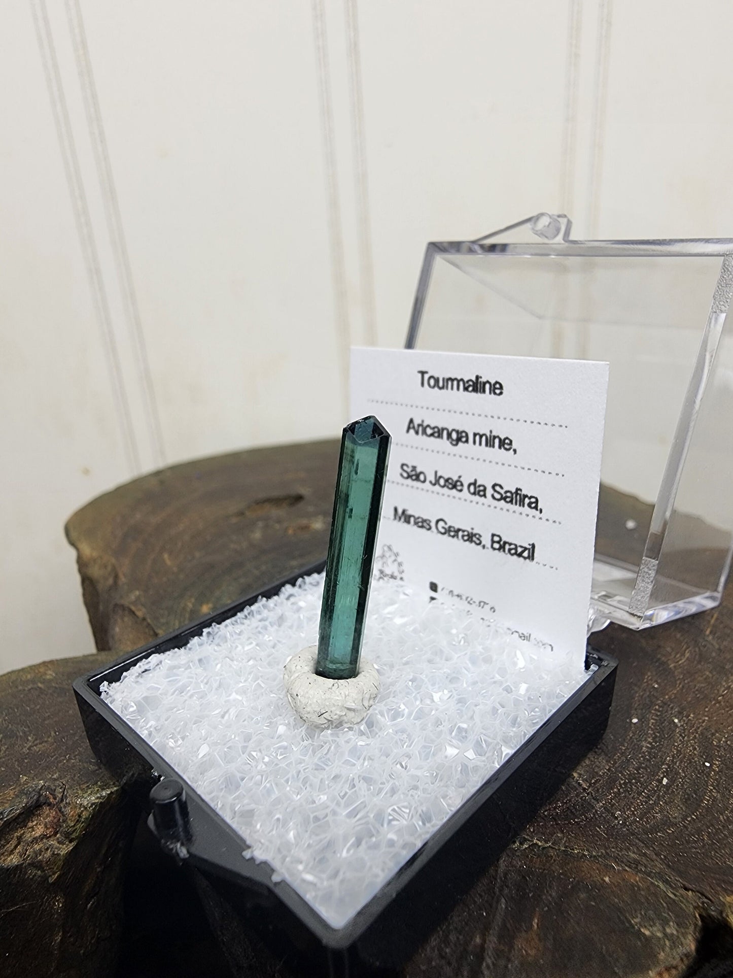 Tourmaline Crystal from Aricanga mine, Minas Gerais, Brazil