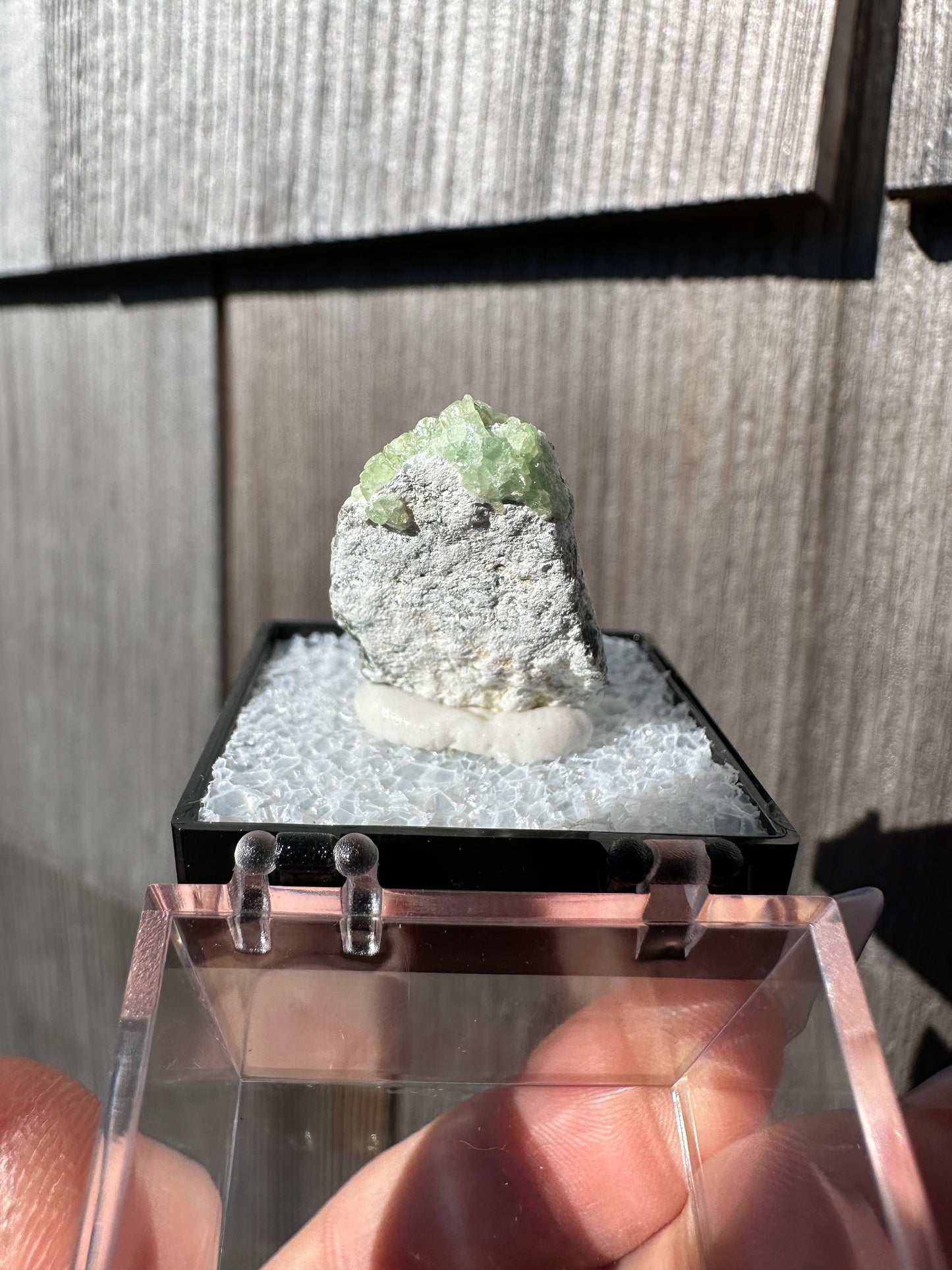 Demantoid Green Garnet Crystals on Matrix From Afghanistan