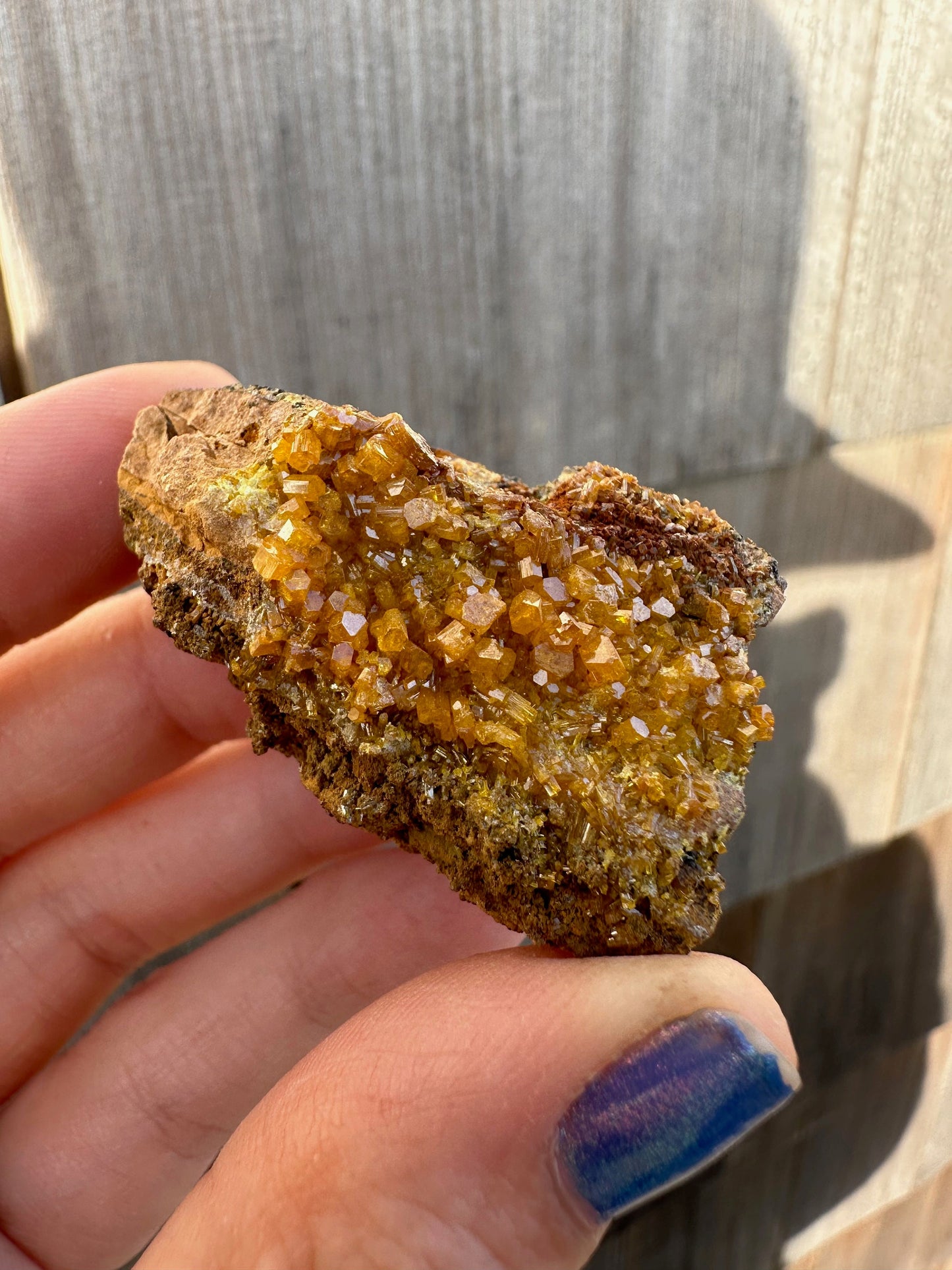 Mimetite Crystals from Pingtouling Mine China