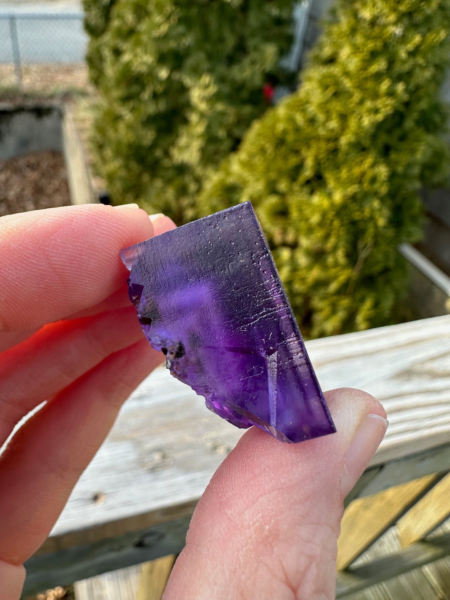 Purple Fluorite Crystal from Lead Hill, Cave-In-Rock Illinois