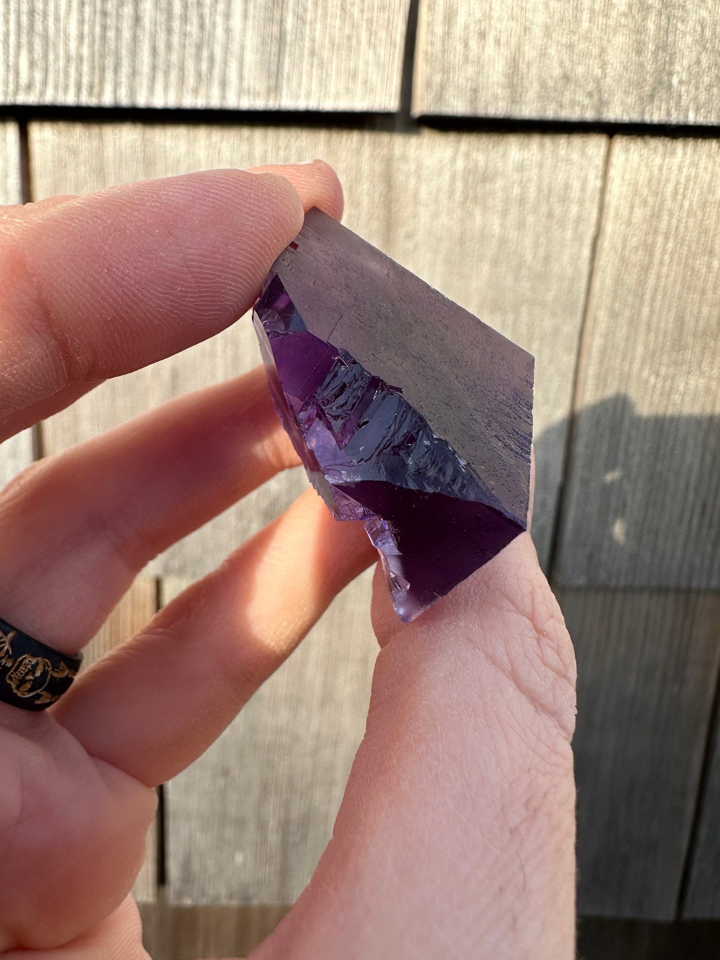Purple Fluorite Crystal from Lead Hill, Cave-In-Rock Illinois
