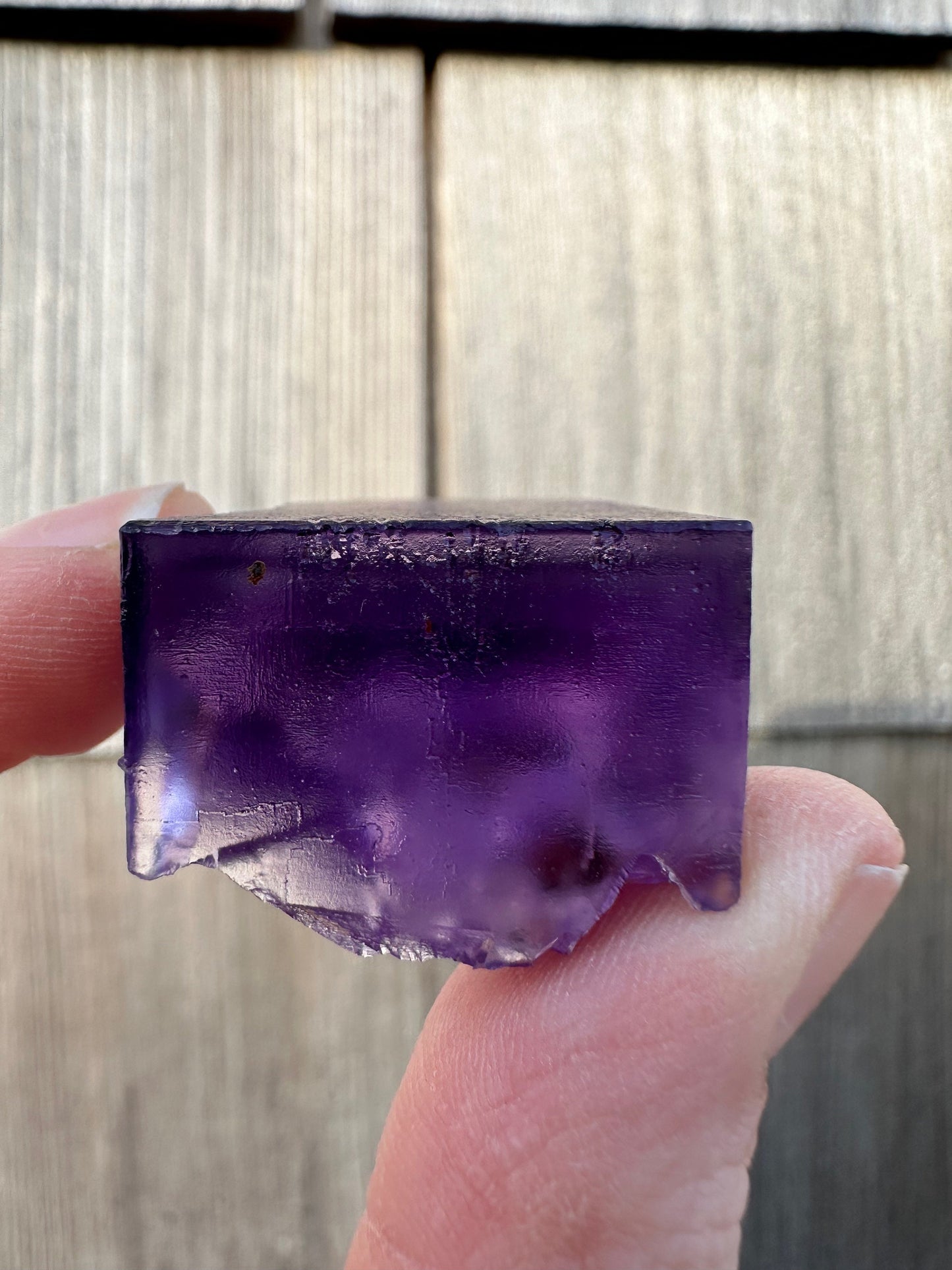 Purple Fluorite Crystal from Lead Hill, Cave-In-Rock Illinois
