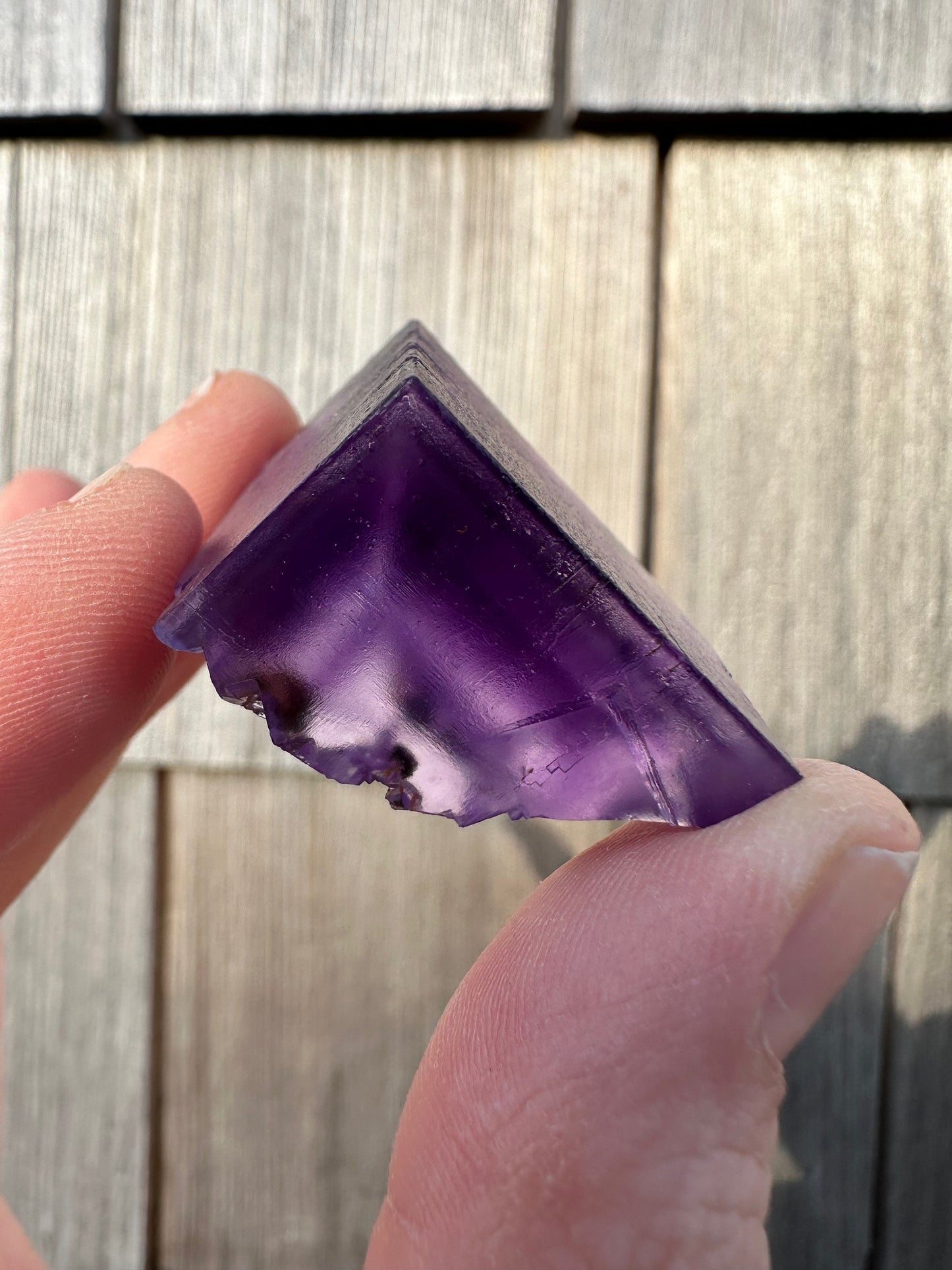 Purple Fluorite Crystal from Lead Hill, Cave-In-Rock Illinois