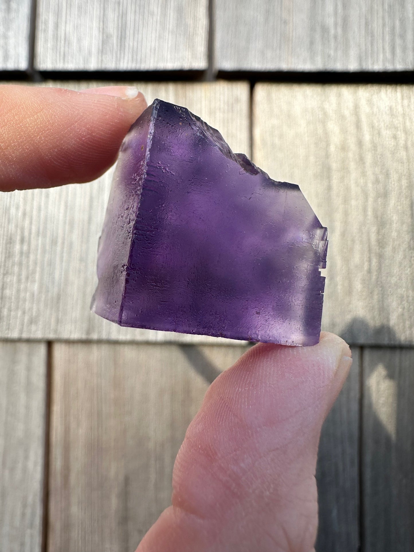 Purple Fluorite Crystal from Lead Hill, Cave-In-Rock Illinois
