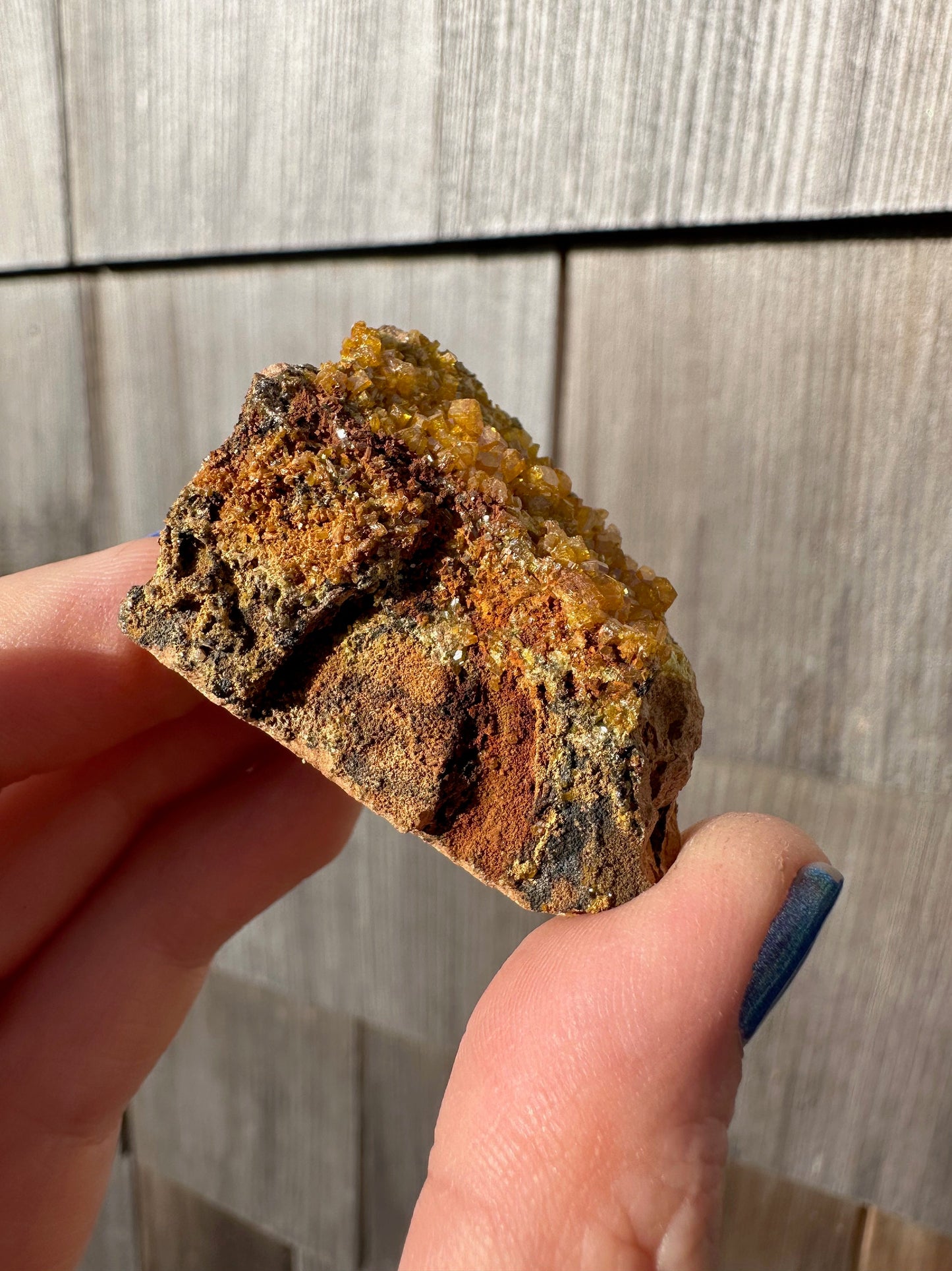 Mimetite Crystals from Pingtouling Mine China