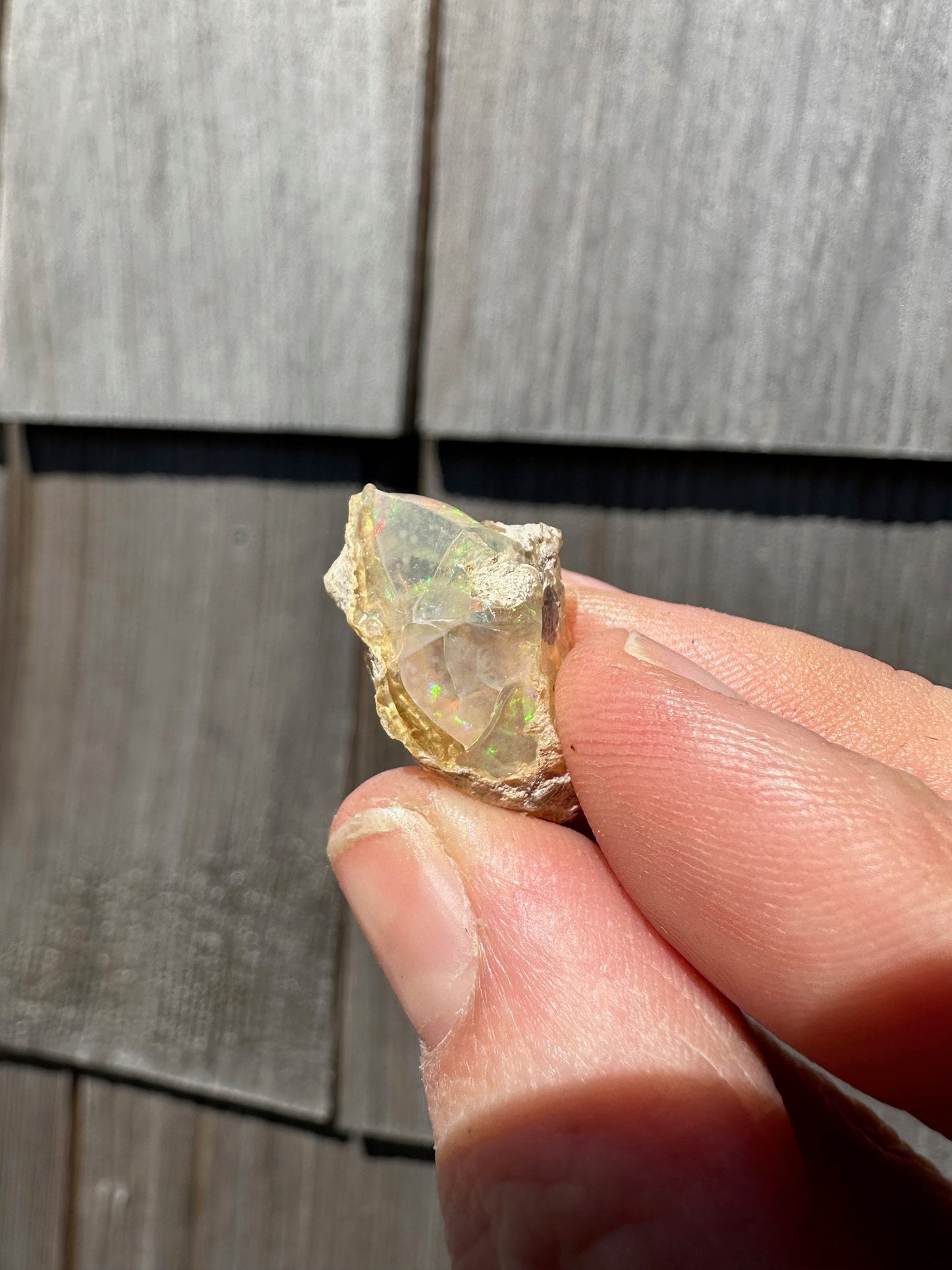 Fiery Rough Opal from Ethiopia