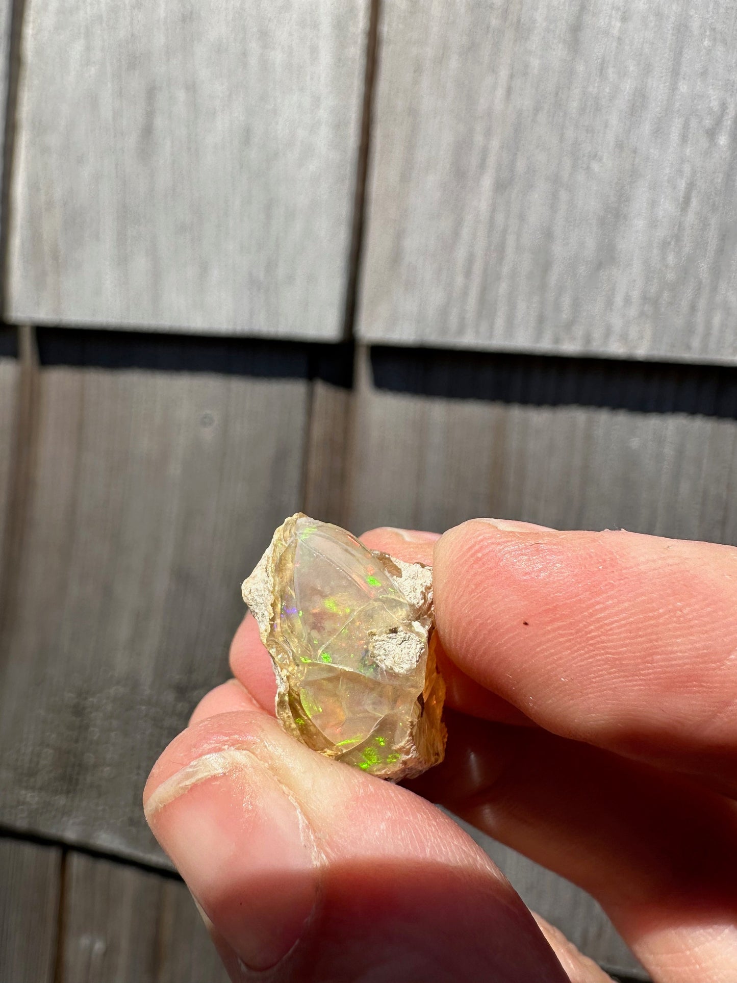 Fiery Rough Opal from Ethiopia