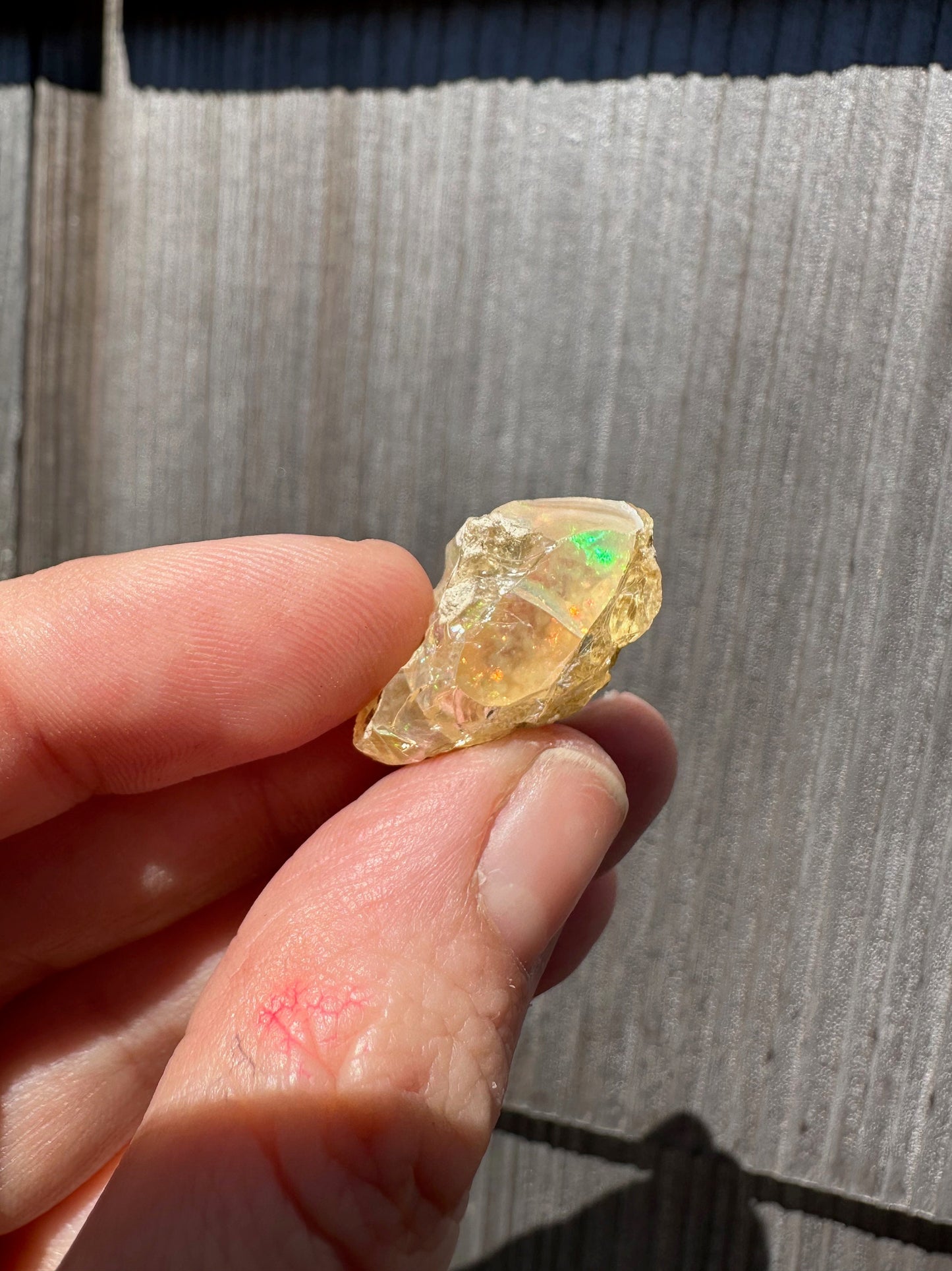 Fiery Rough Opal from Ethiopia