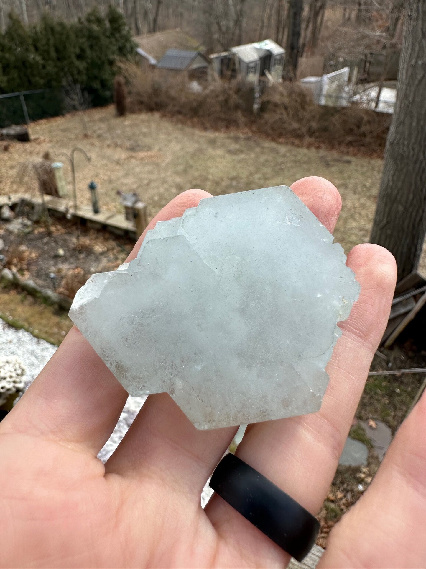 Large Complete Aquamarine Crystal from Nagar Valley Pakistan