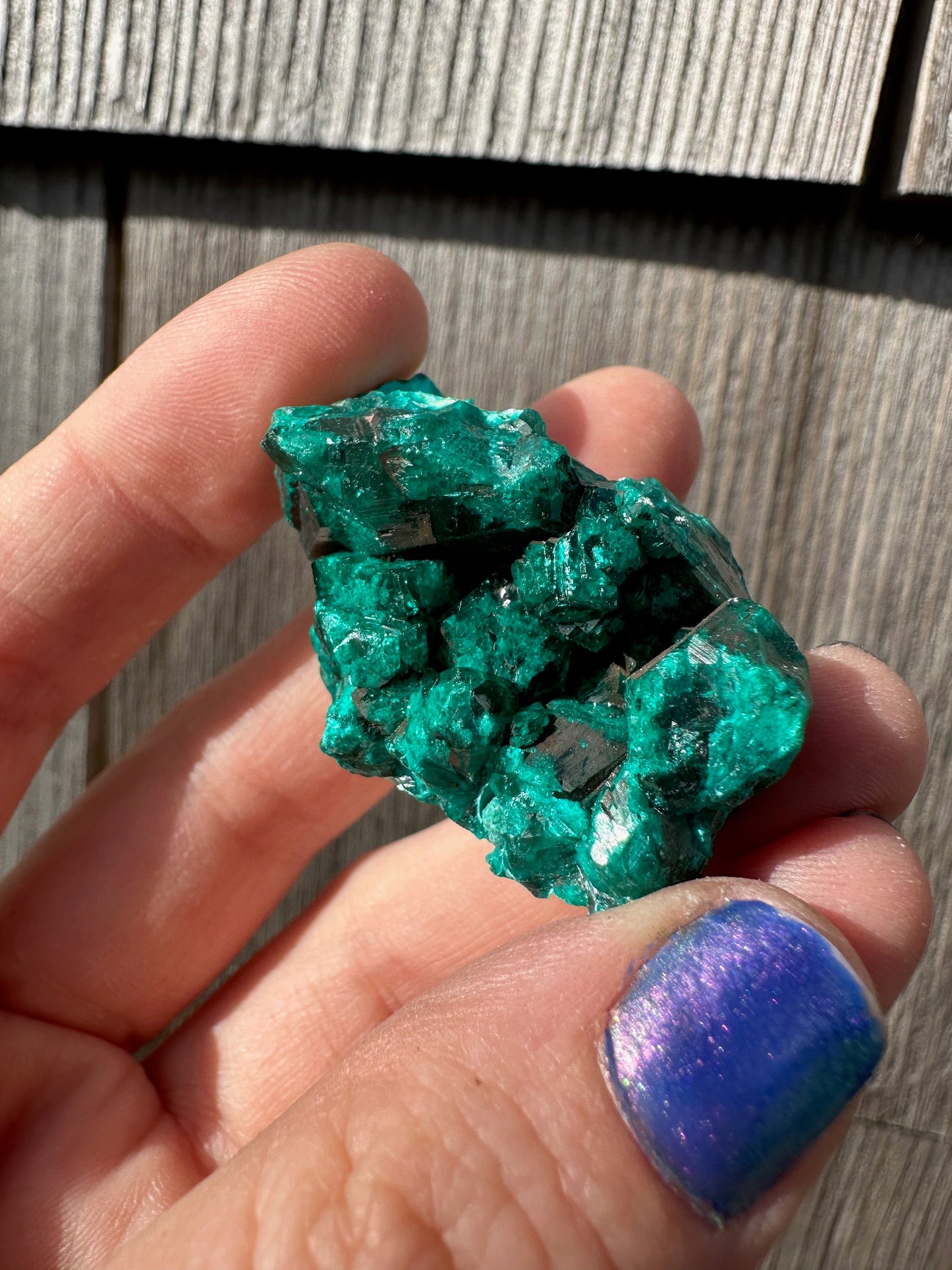 Dioptase Crystals with Chrysocolla From Congo