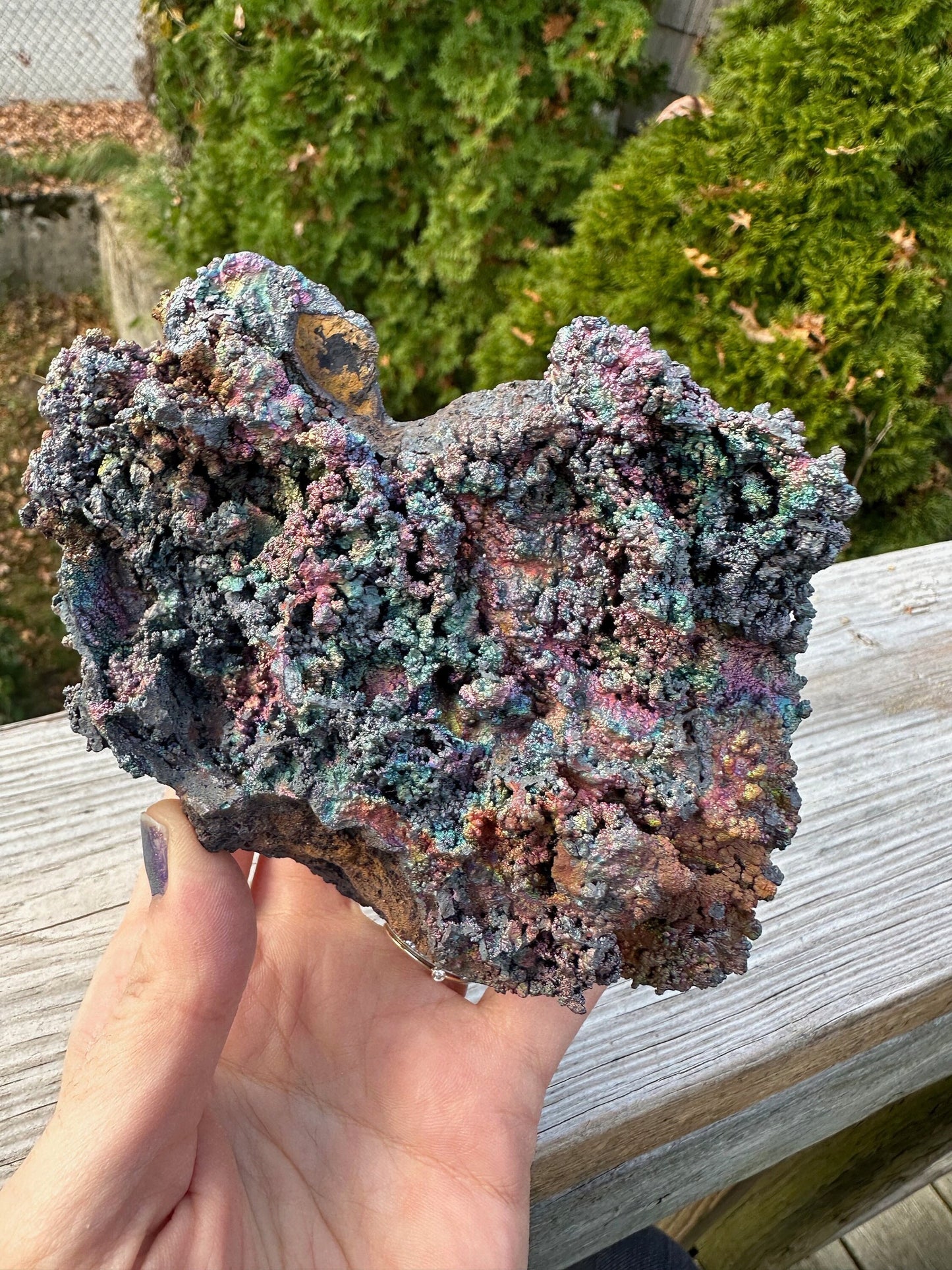 Large Cabinet Iridescent Turgite from Malaysia