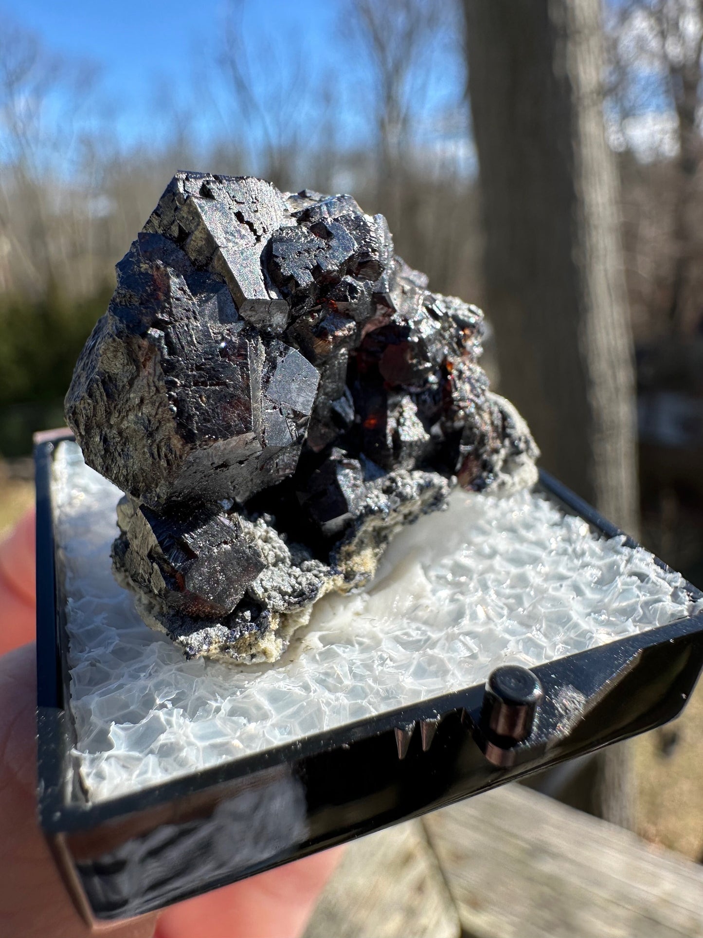 Sphalerite Crystals from Smallcleugh Mine, England UK