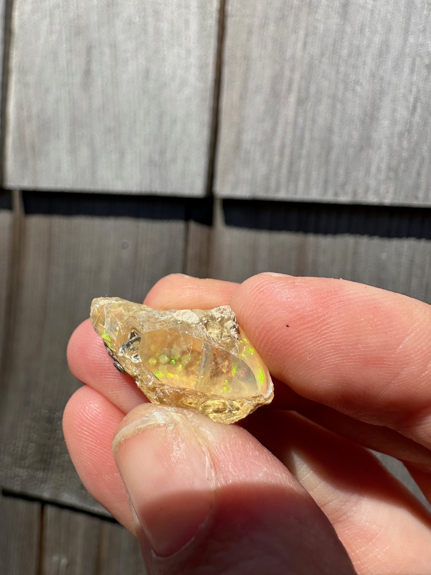 Fiery Rough Opal from Ethiopia