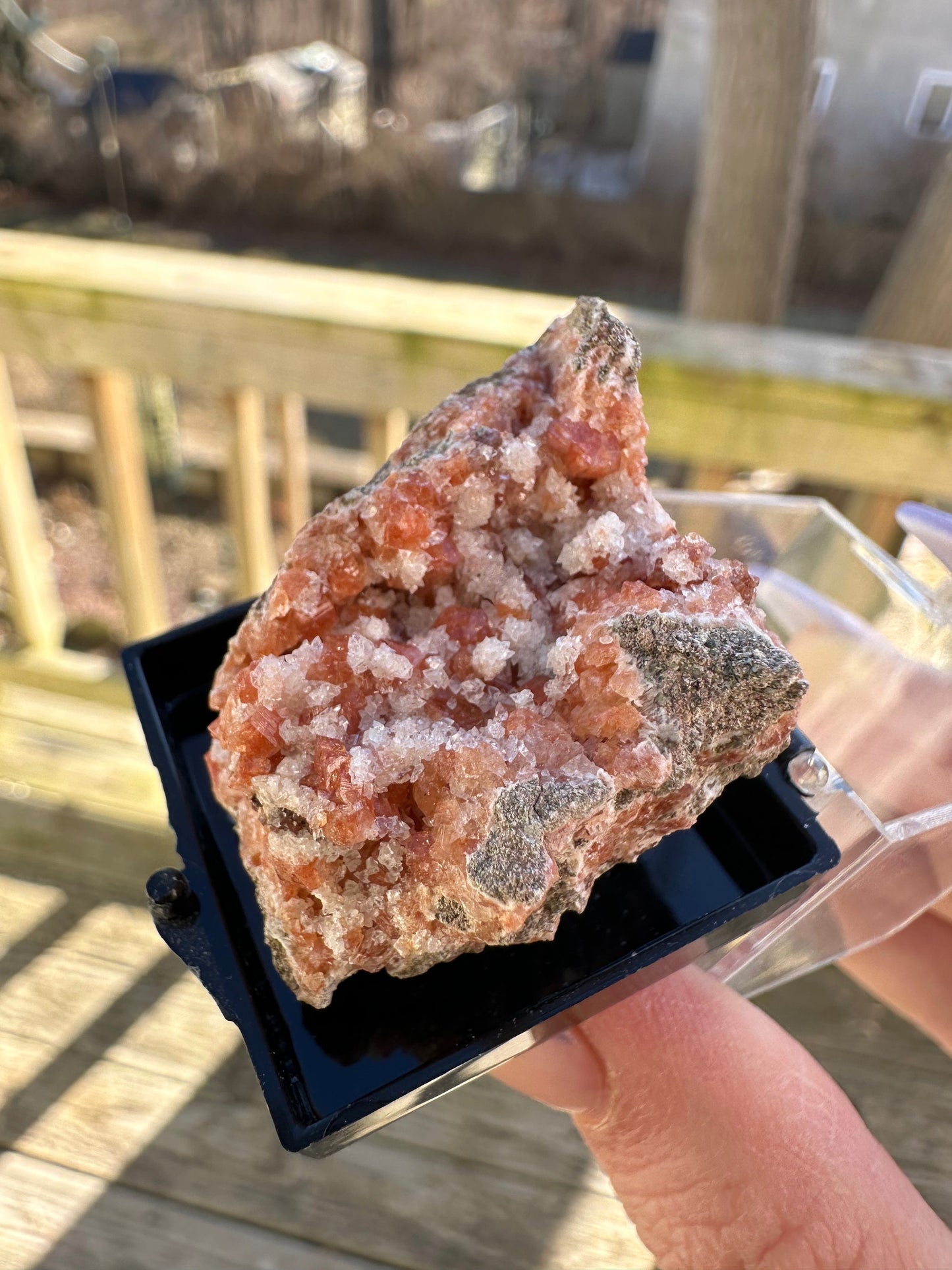 Chabazite with Heulandite and Calcite from Nova Scotia
