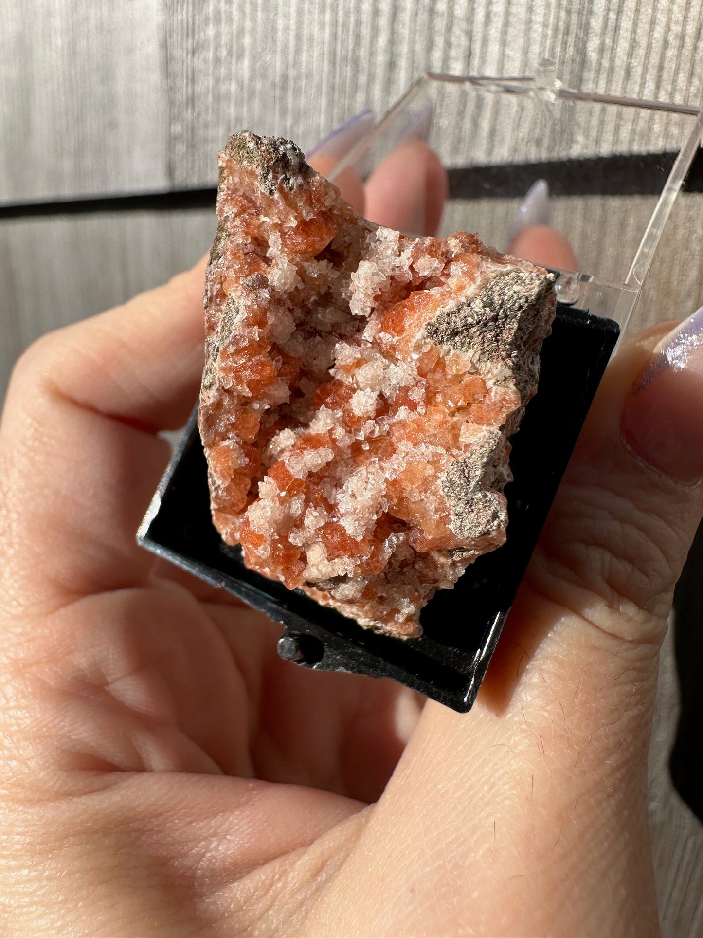 Chabazite with Heulandite and Calcite from Nova Scotia