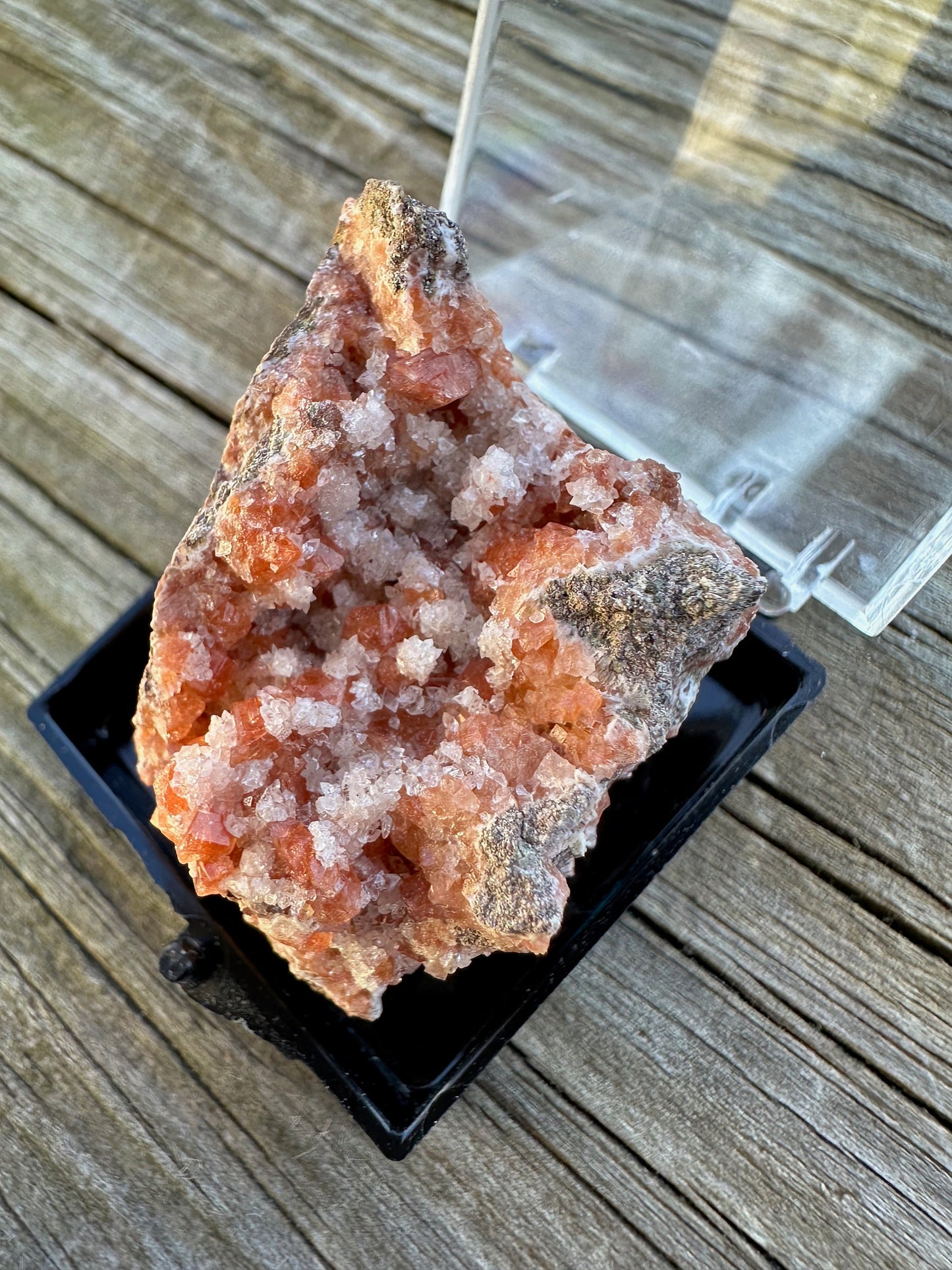Chabazite with Heulandite and Calcite from Nova Scotia
