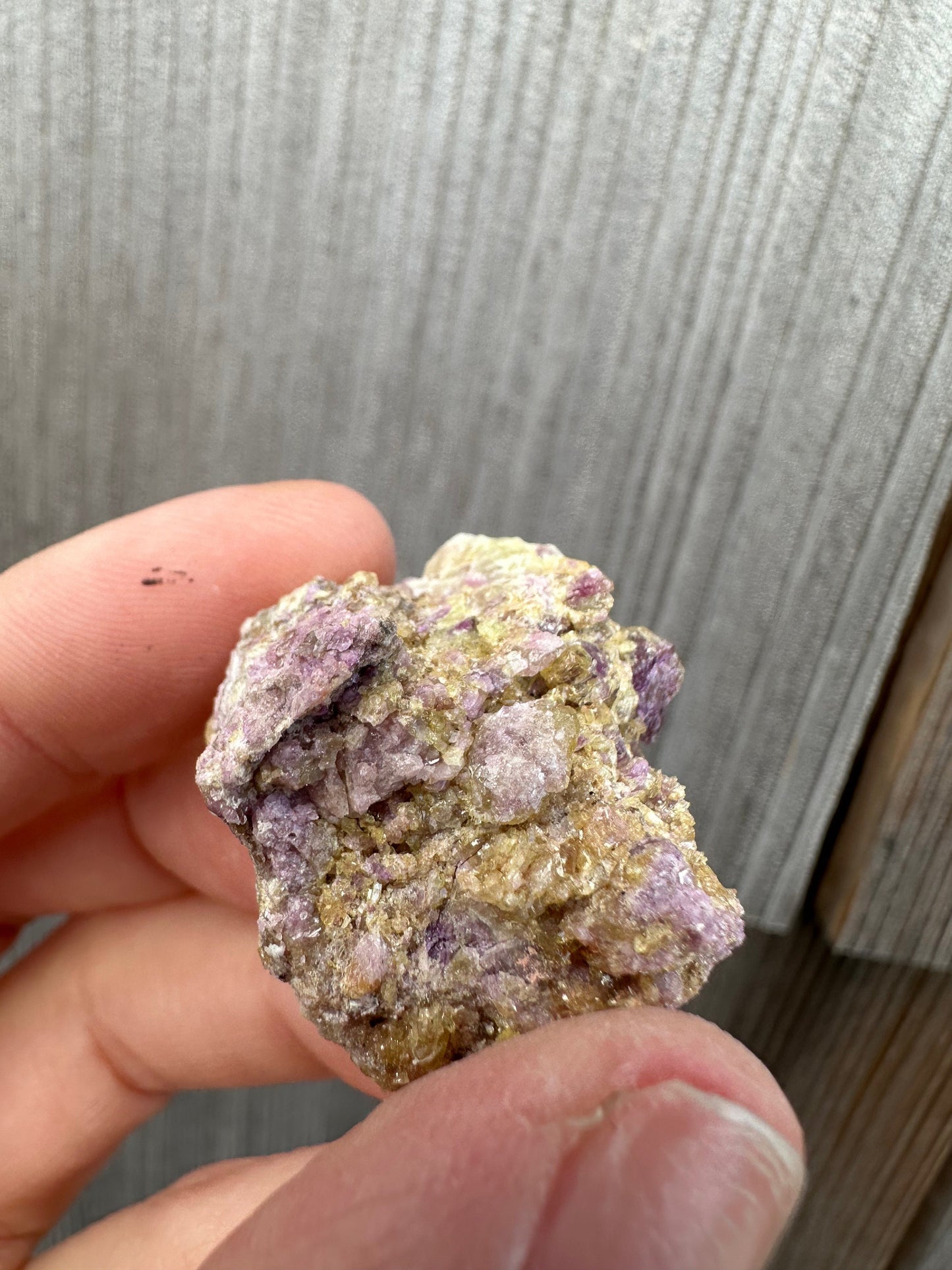 Bicolor Vesuvianite Crystal Cluster from Jeffrey Mine Canada