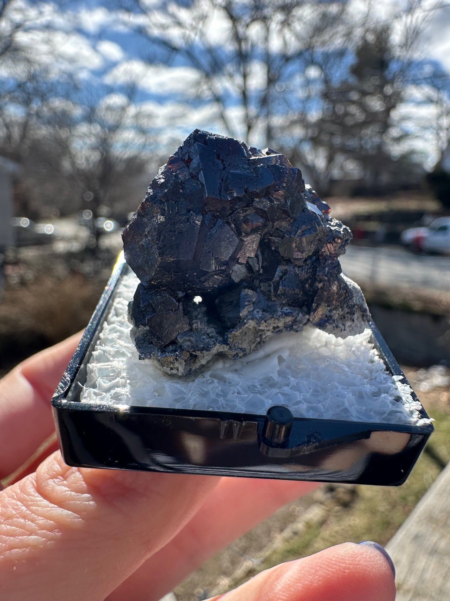 Sphalerite Crystals from Smallcleugh Mine, England UK