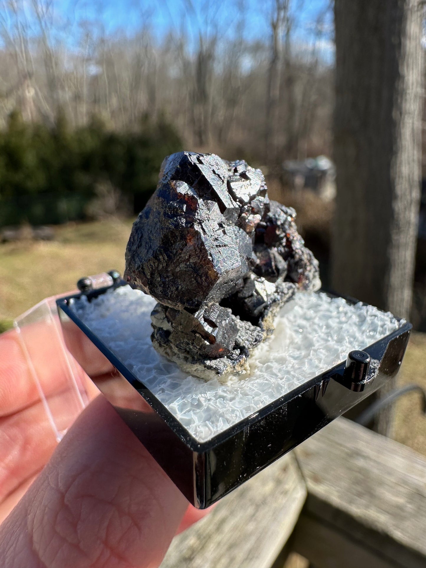Sphalerite Crystals from Smallcleugh Mine, England UK