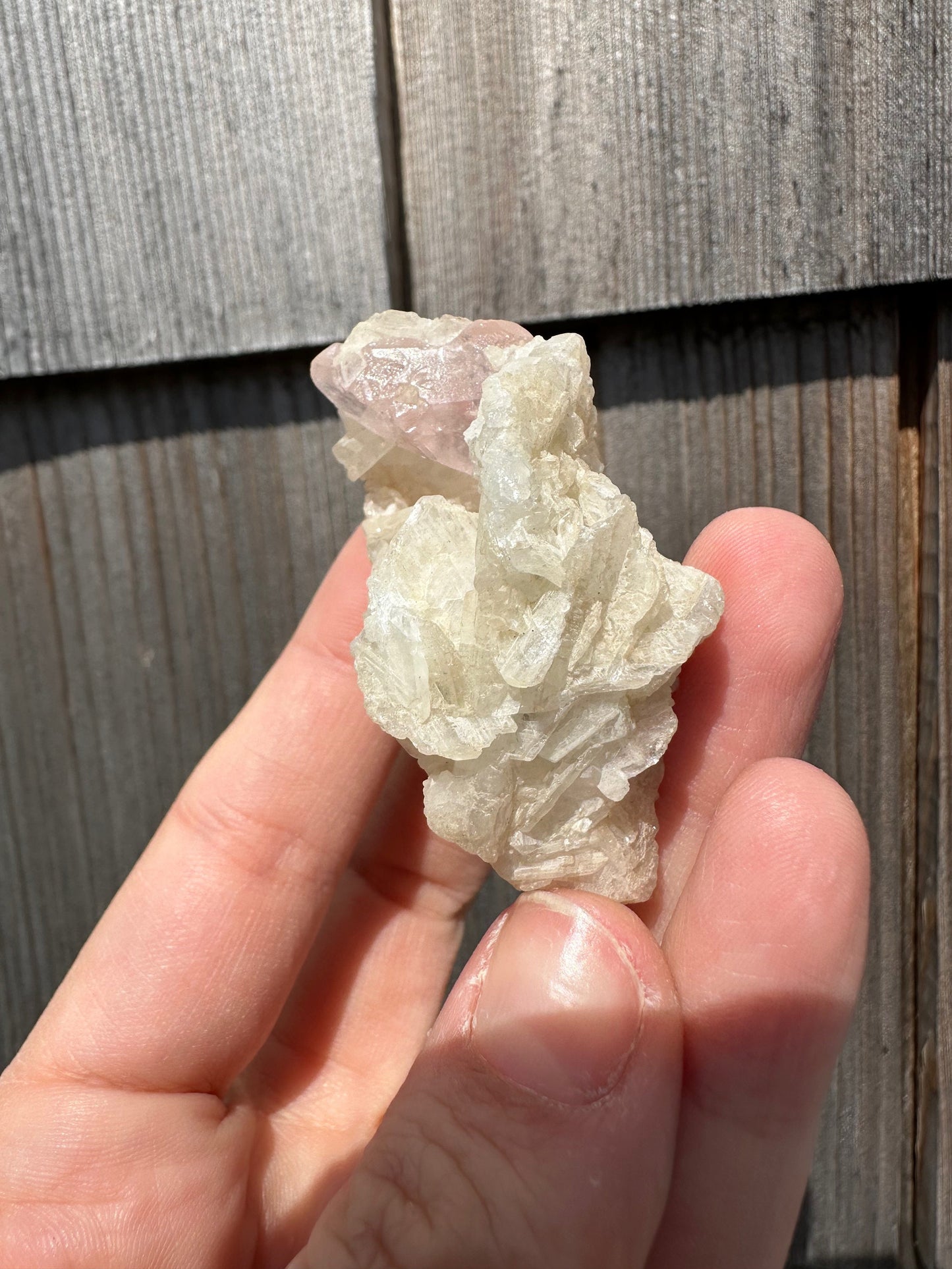 Pink Morganite Crystal from Minas Gerais Brazil