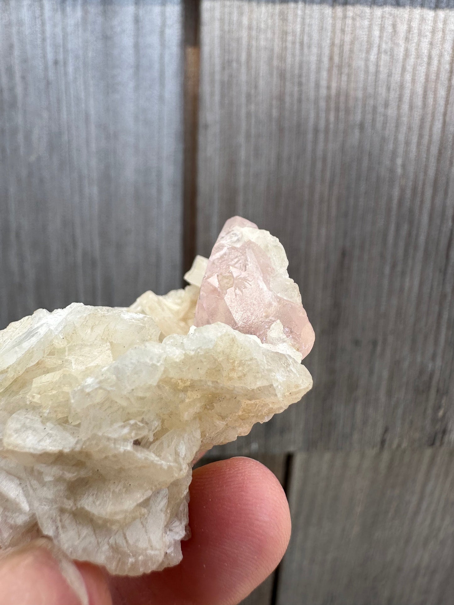 Pink Morganite Crystal from Minas Gerais Brazil