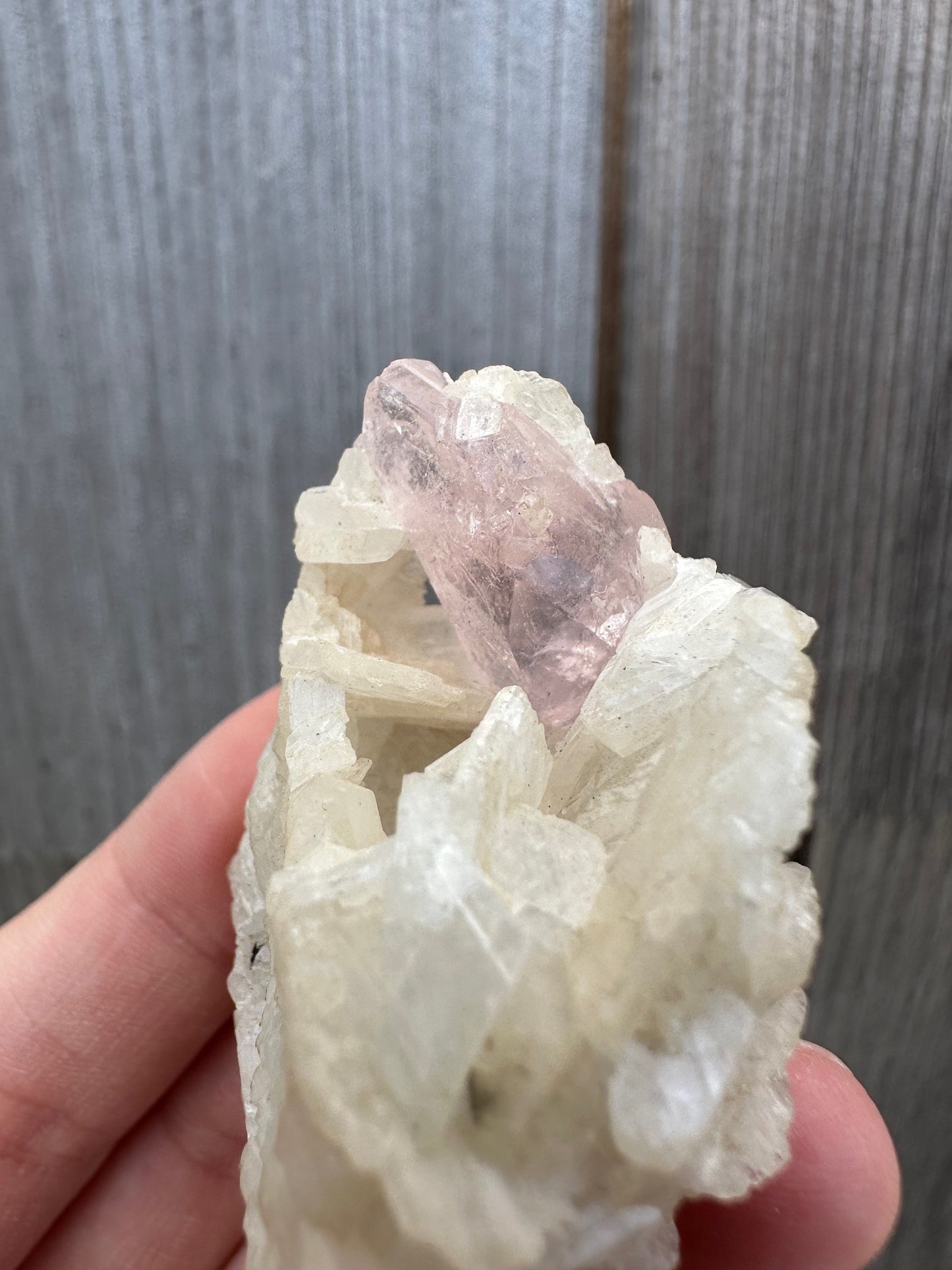 Pink Morganite Crystal from Minas Gerais Brazil