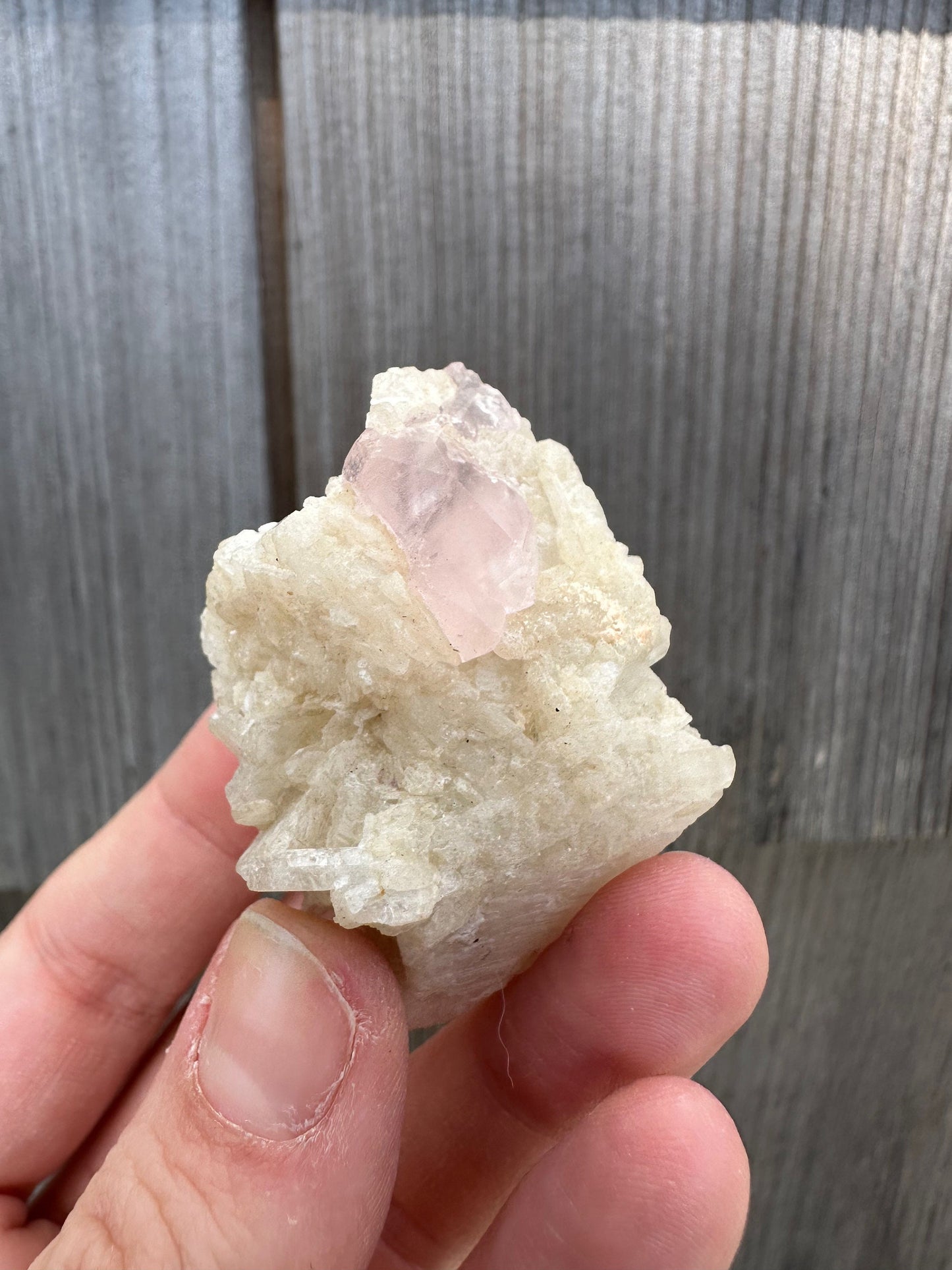 Pink Morganite Crystal from Minas Gerais Brazil