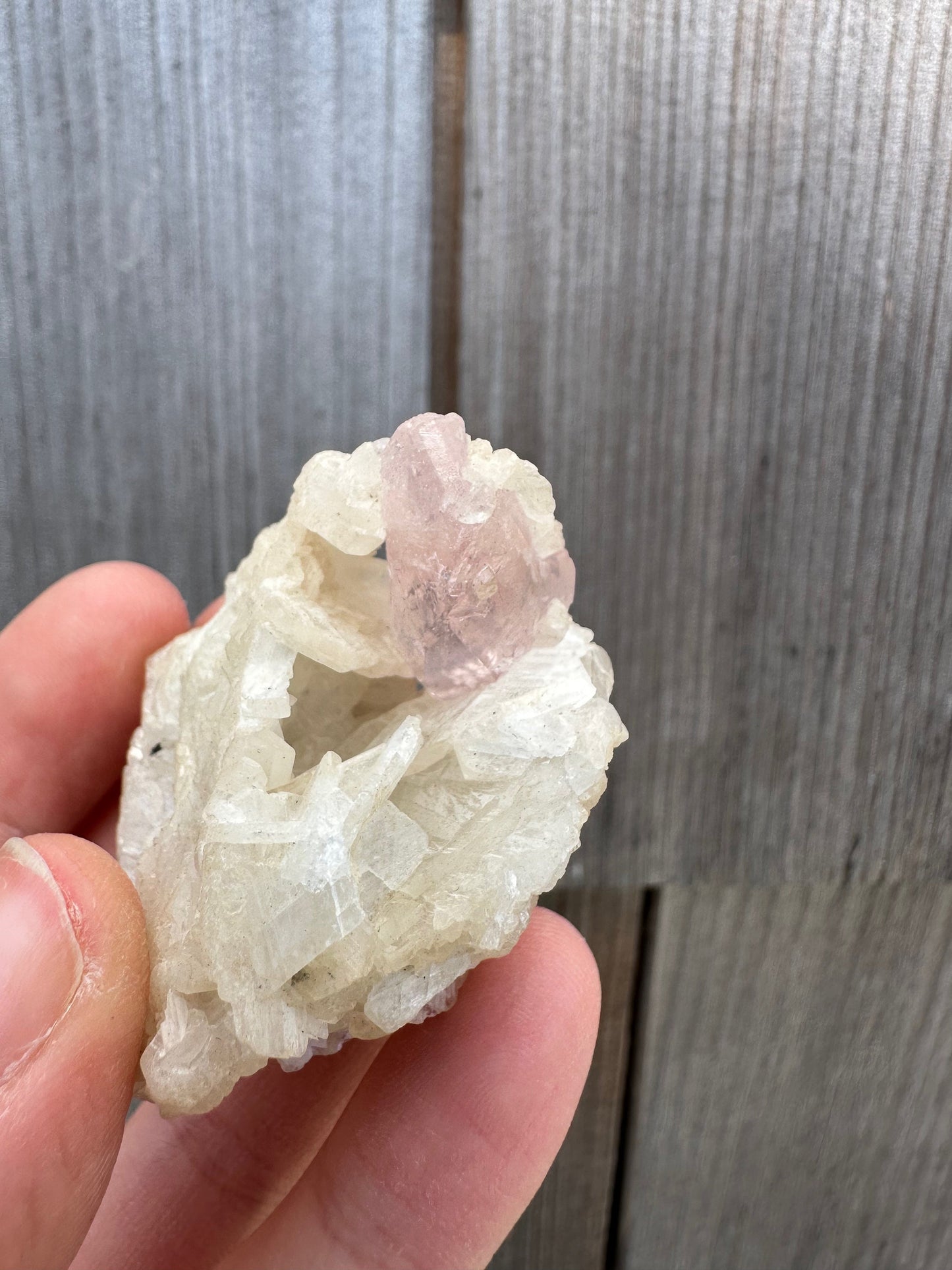 Pink Morganite Crystal from Minas Gerais Brazil