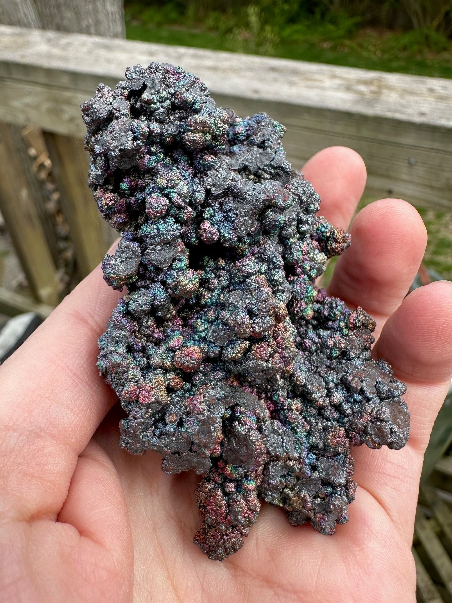 Cabinet Iridescent Turgite Specimen from Malaysia