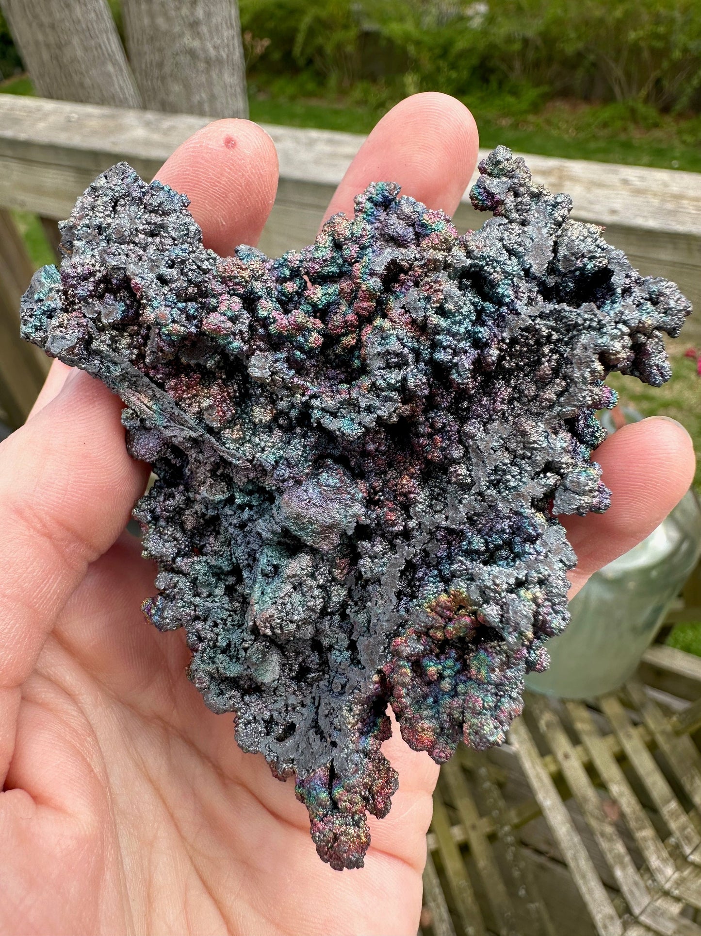 Cabinet Iridescent Turgite Specimen from Malaysia
