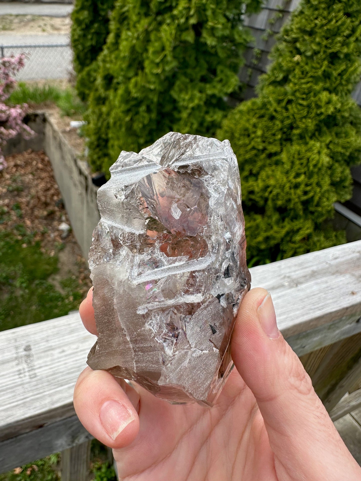 Brandberg Smoky Quartz Point from Namibia Africa