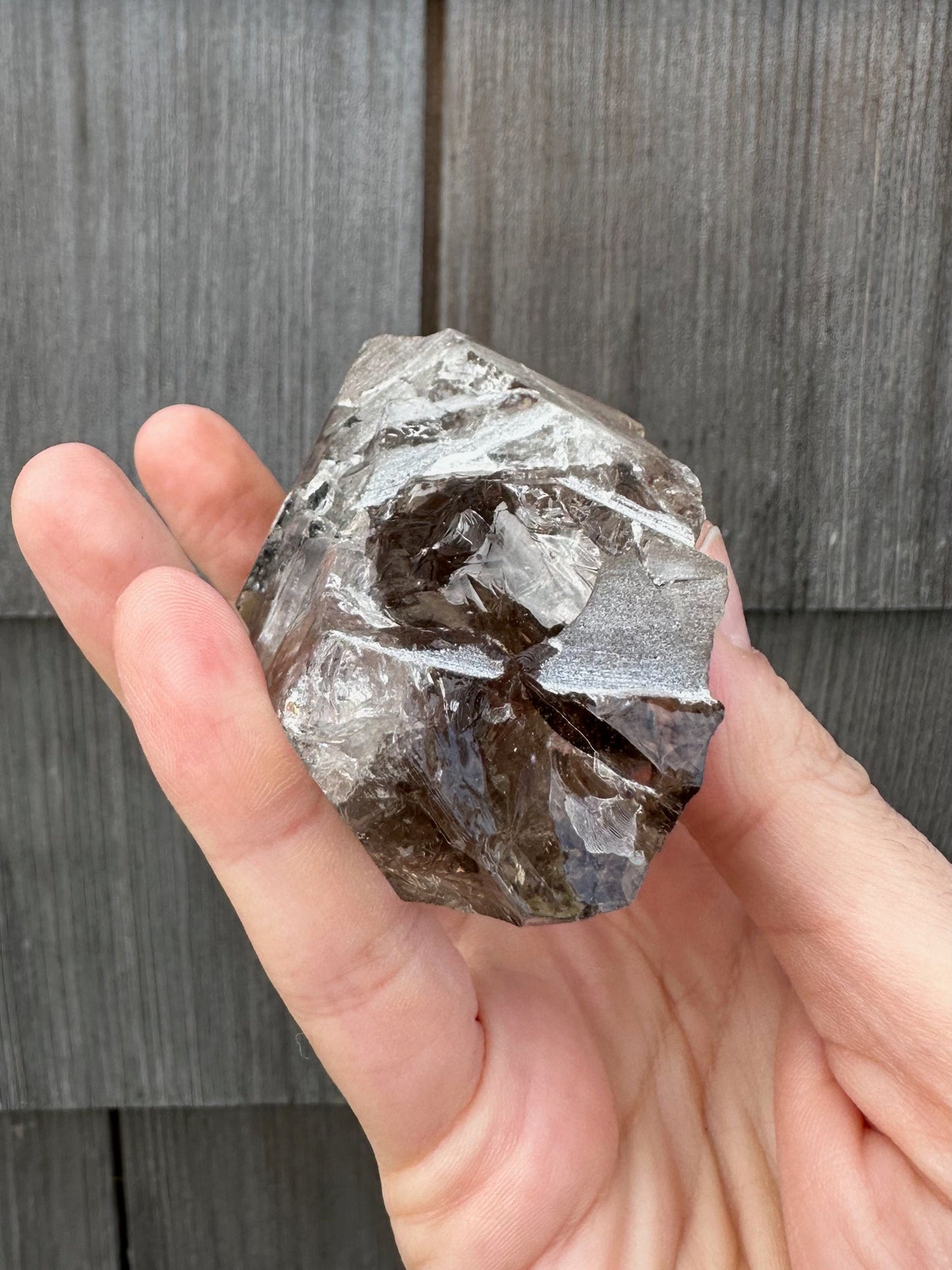 Brandberg Smoky Quartz Point from Namibia Africa