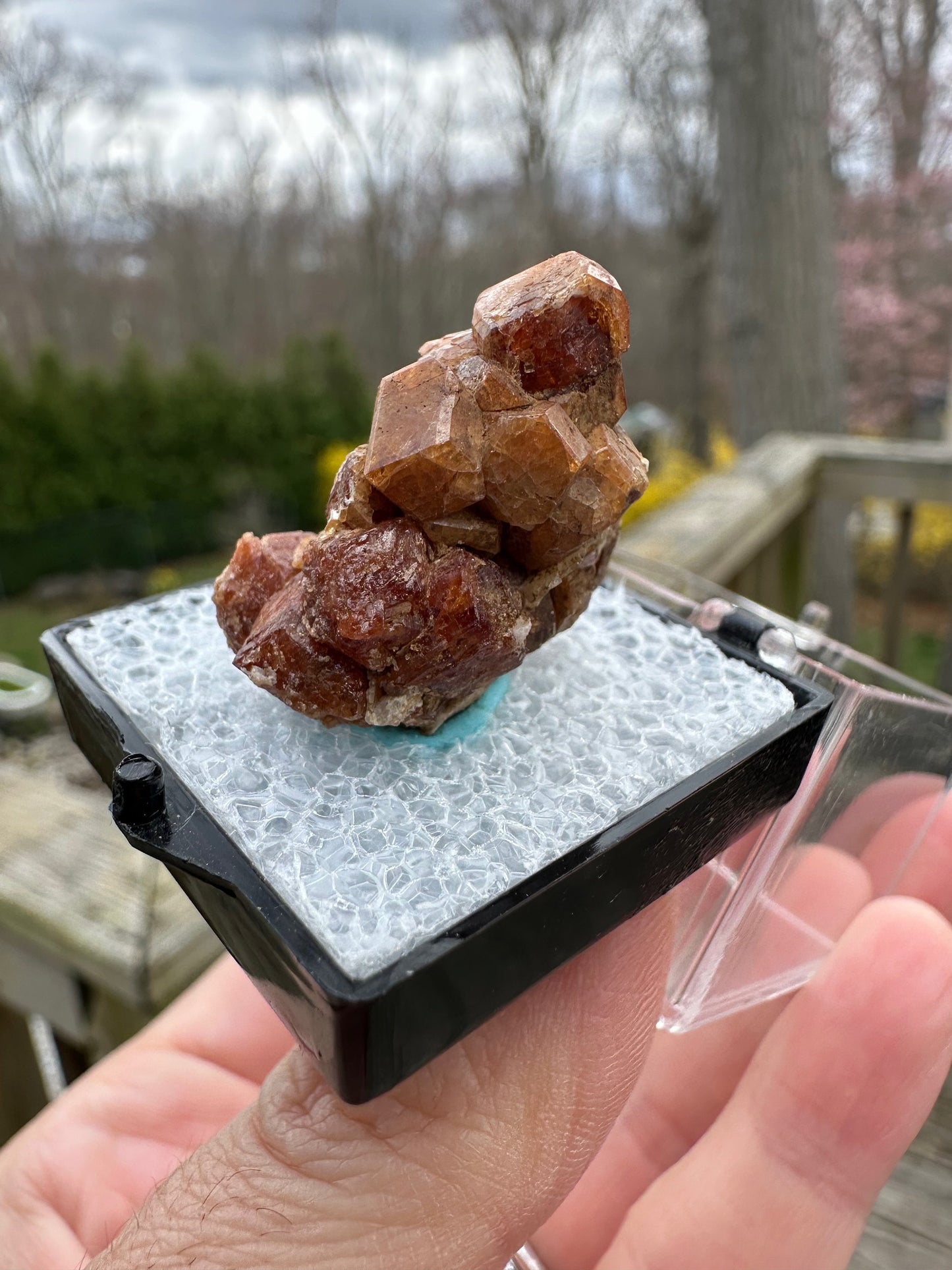 Grossular Garnet Cluster from Maine USA
