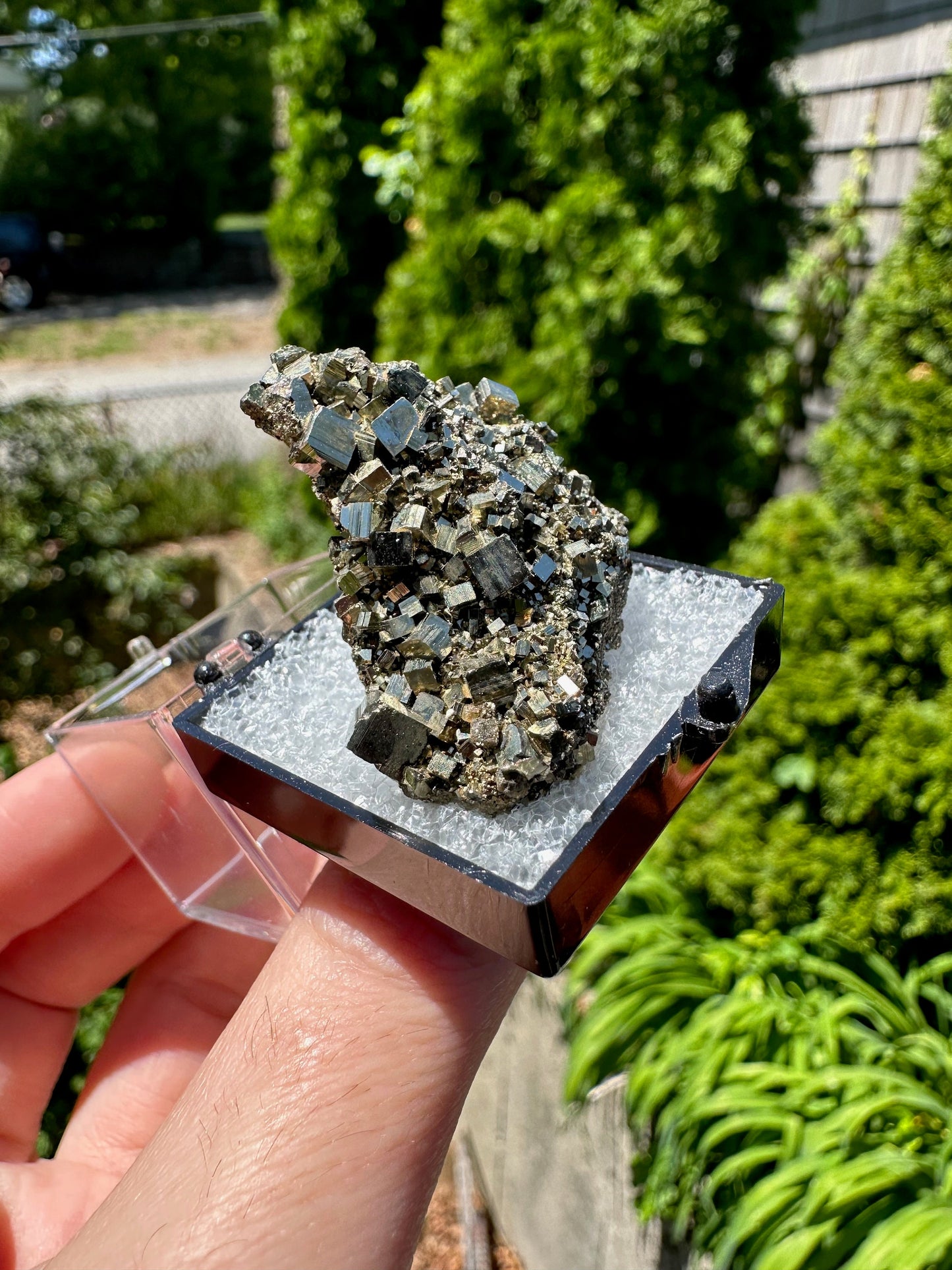 Pyrite Crystal Cluster from Eagle Mine Colorado USA