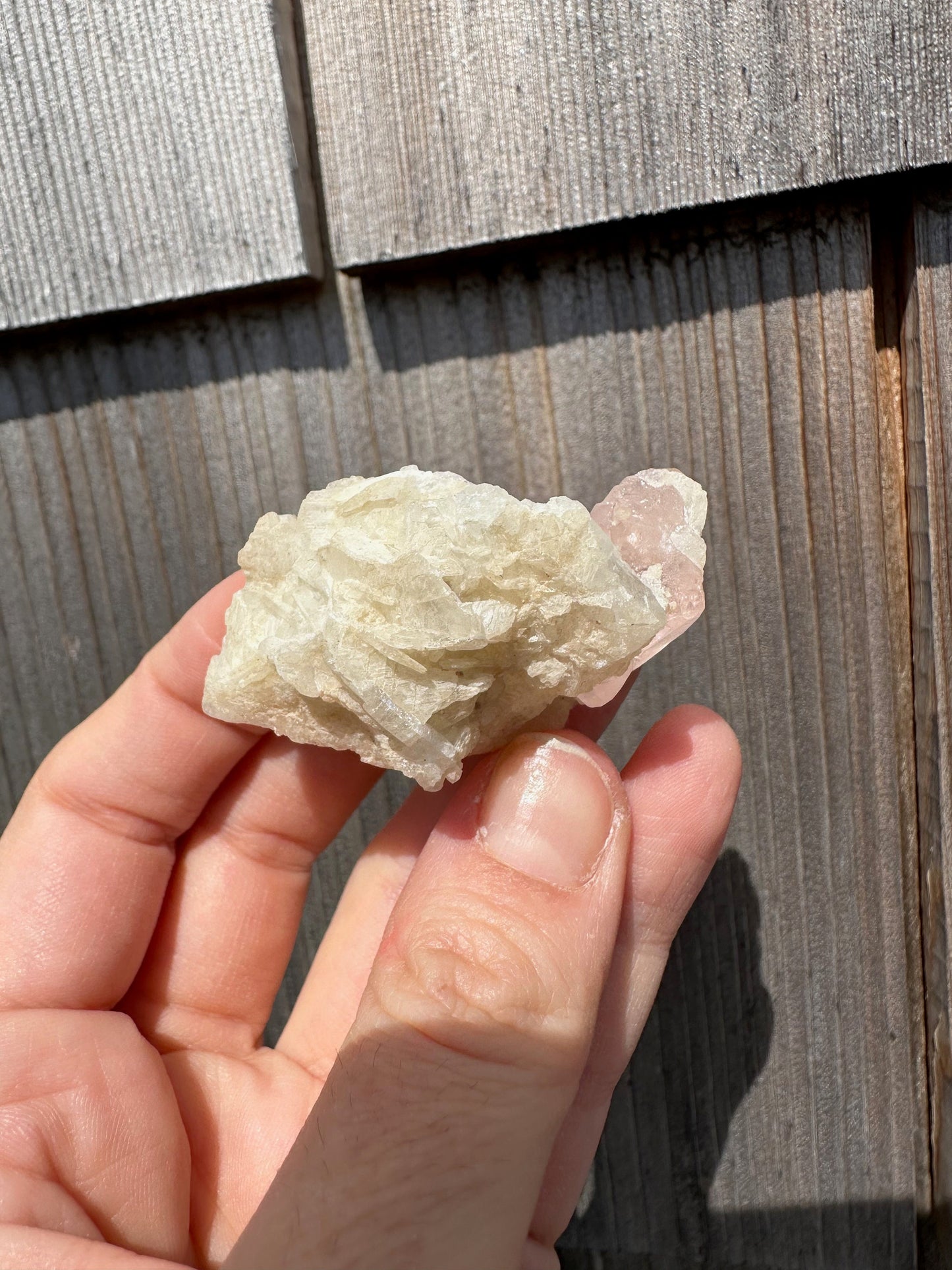 Pink Morganite Crystal from Minas Gerais Brazil