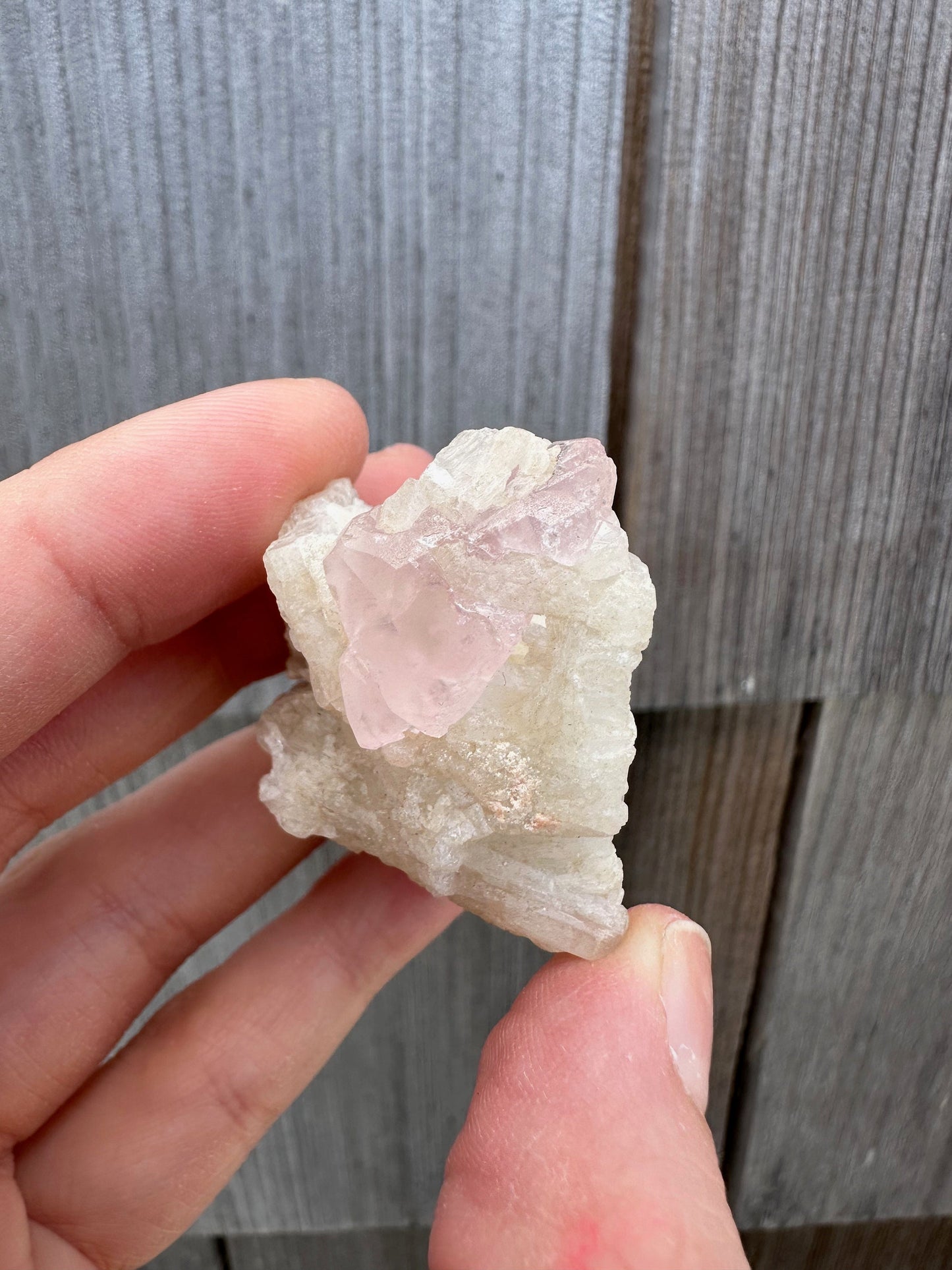 Pink Morganite Crystal from Minas Gerais Brazil