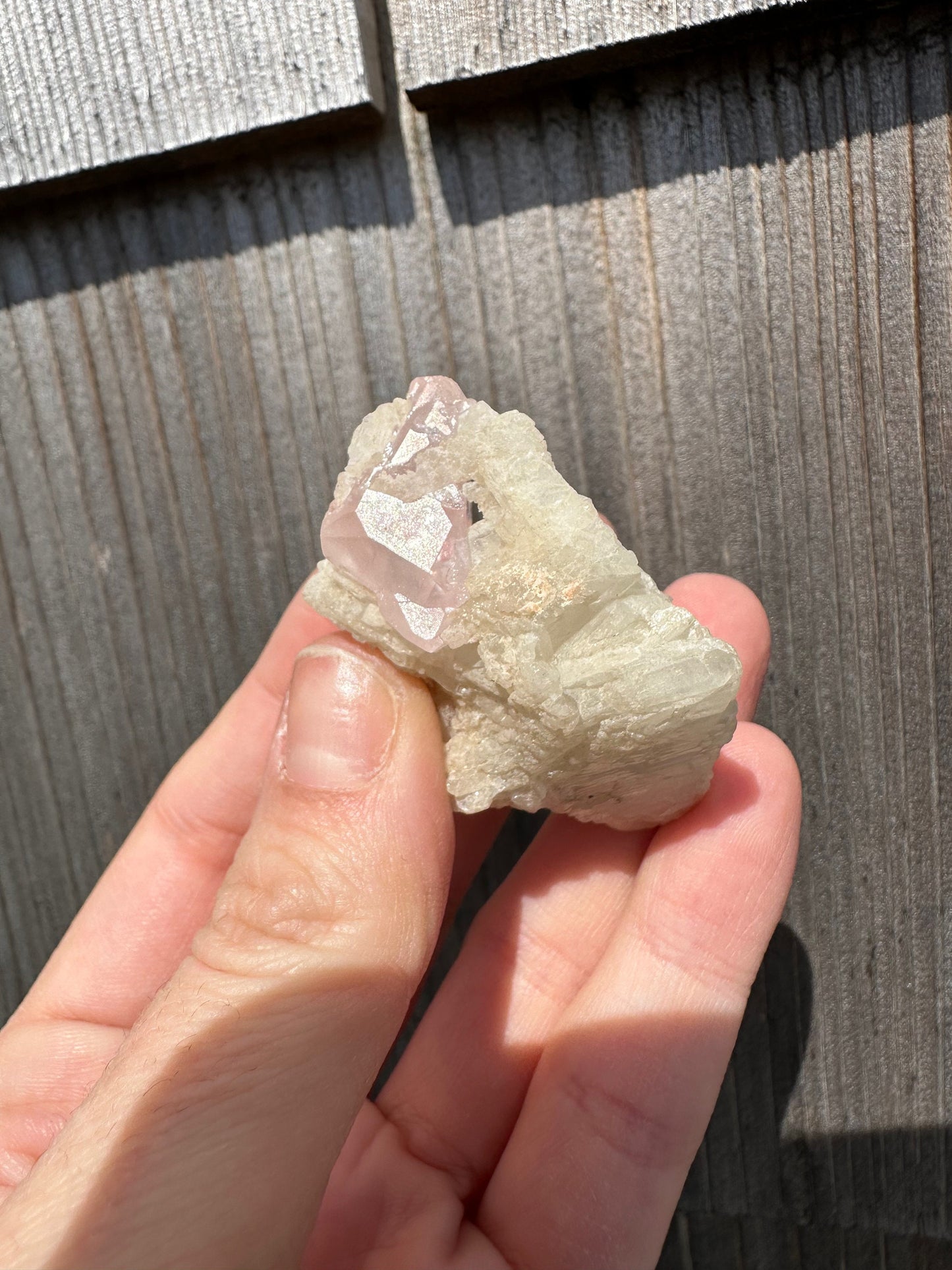 Pink Morganite Crystal from Minas Gerais Brazil