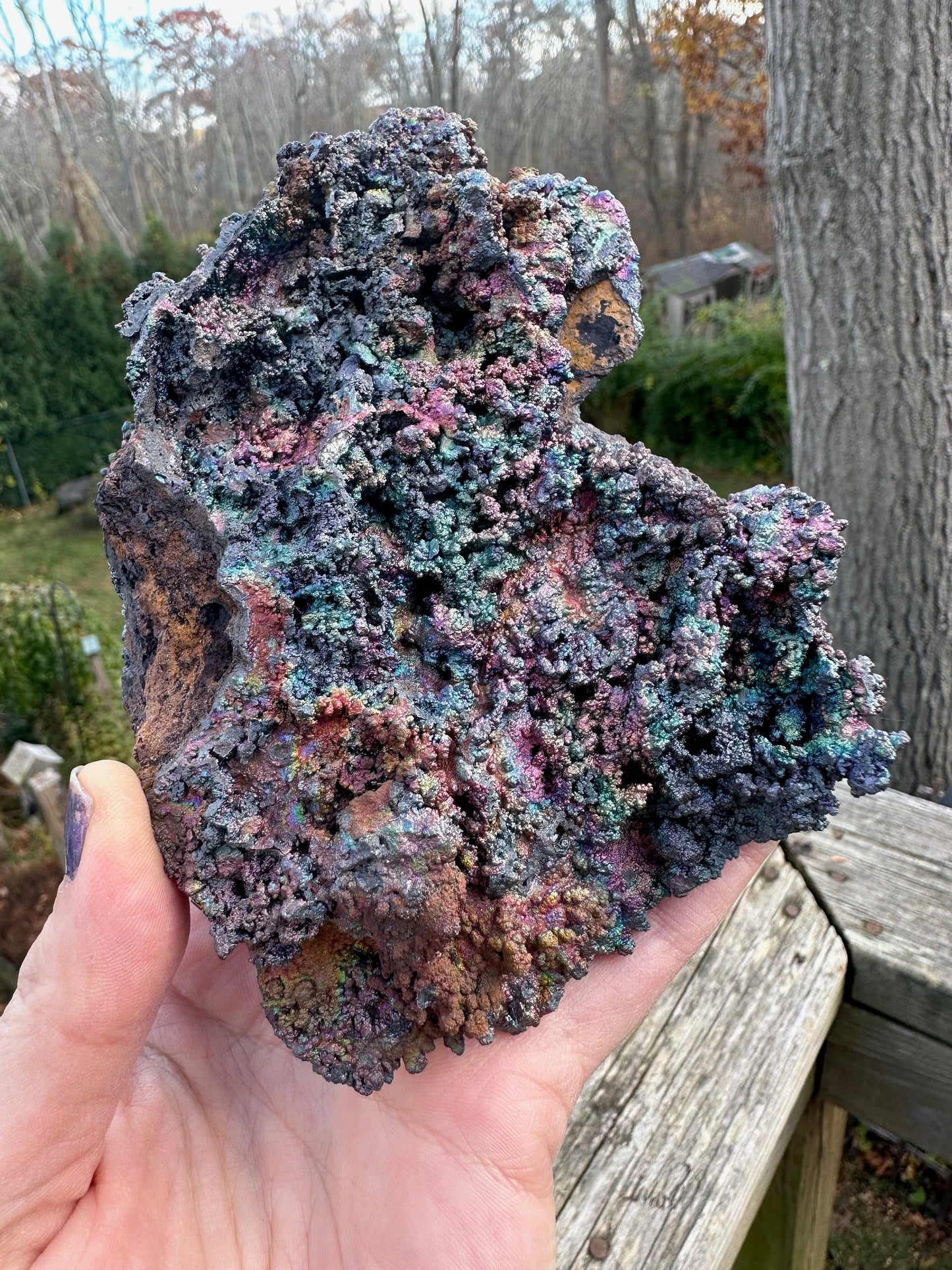 Large Cabinet Iridescent Turgite from Malaysia