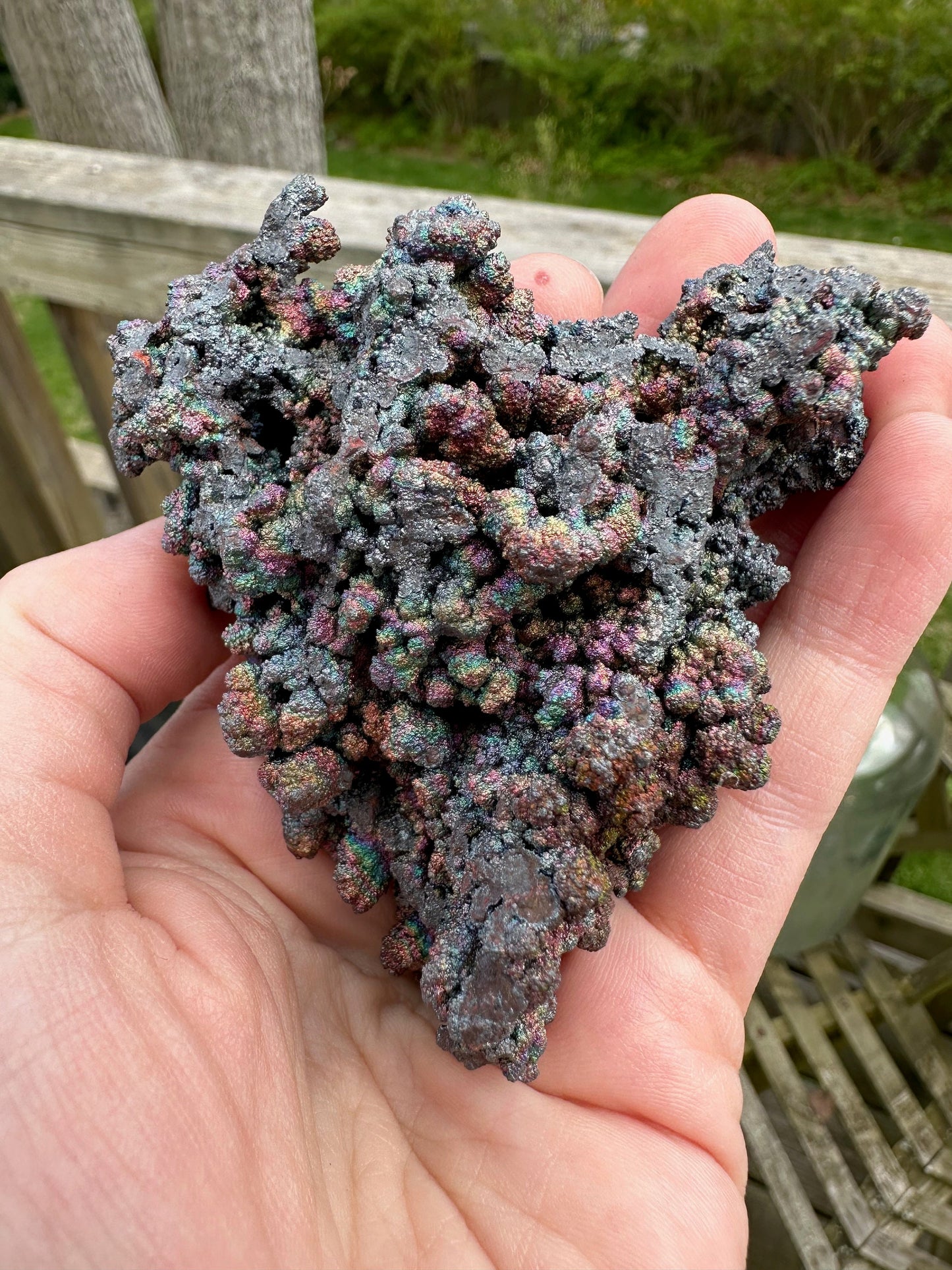 Cabinet Iridescent Turgite Specimen from Malaysia