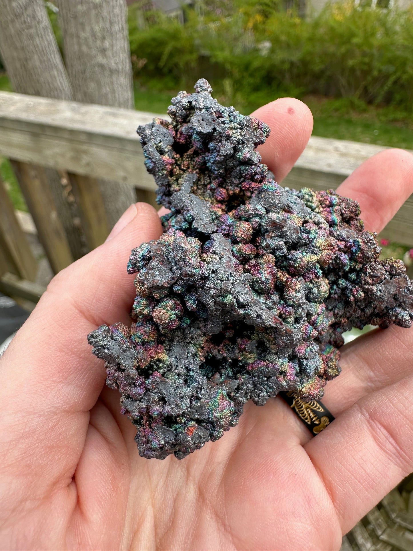 Cabinet Iridescent Turgite Specimen from Malaysia