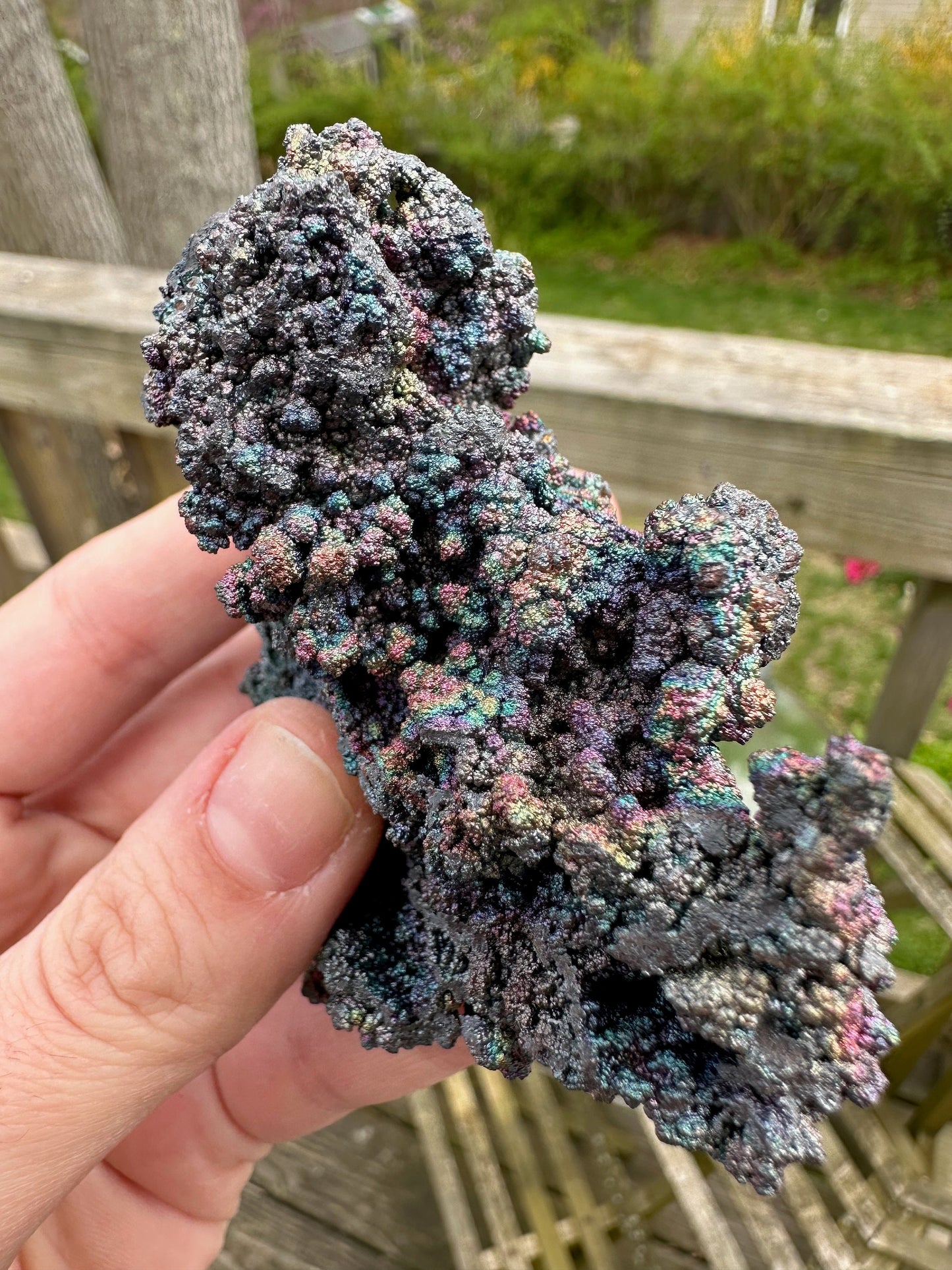 Cabinet Iridescent Turgite Specimen from Malaysia