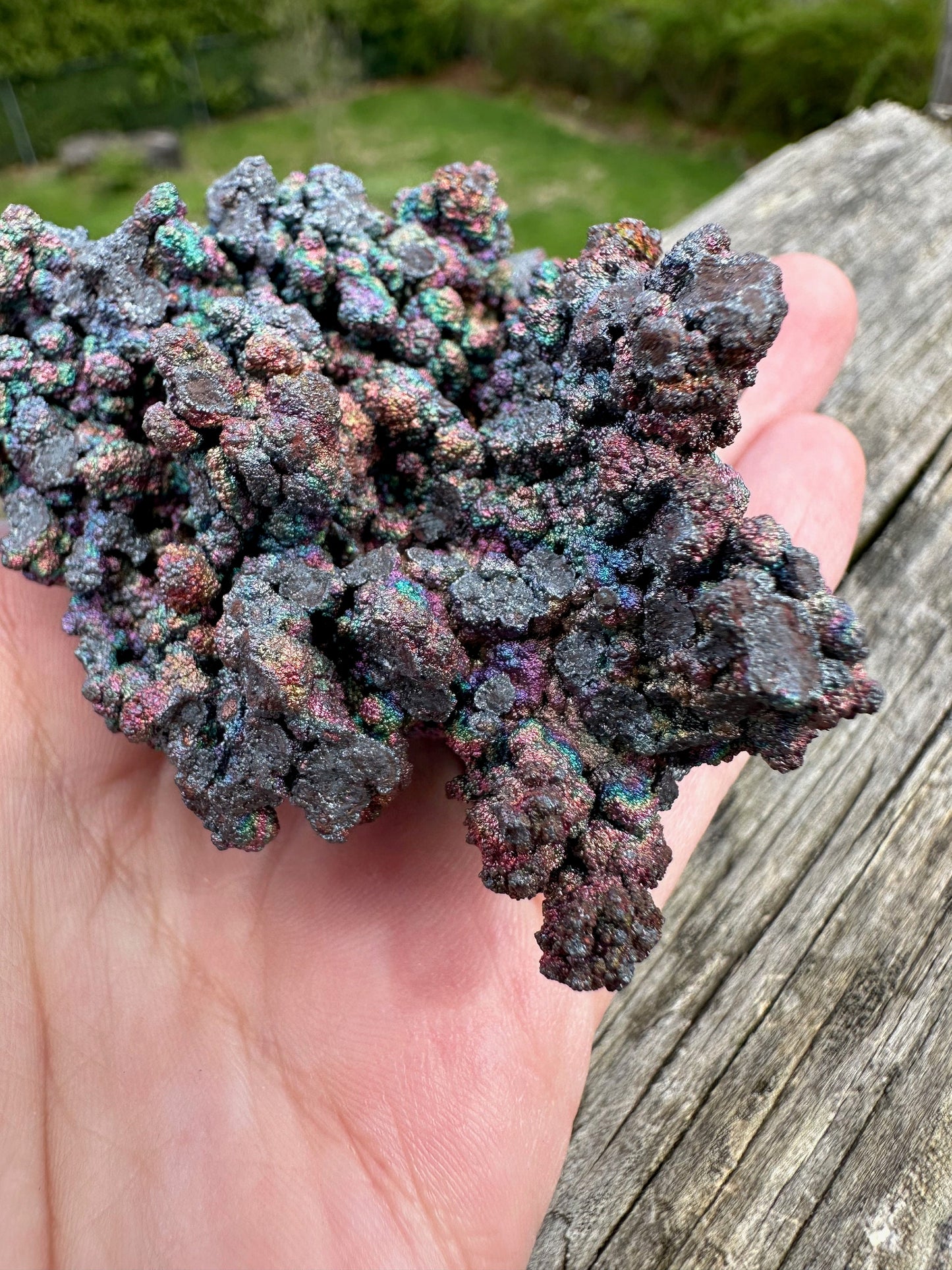 Cabinet Iridescent Turgite Specimen from Malaysia